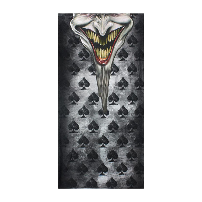 Lethal Threat Jester Face Tubular Mask Bandana