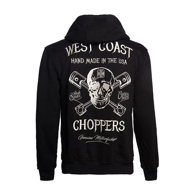 West Coast Choppers High Speed Zip Hoodie Black