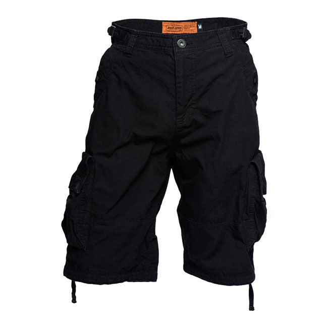 West Coast Choppers Caine Ripstop Cargo Shorts Black