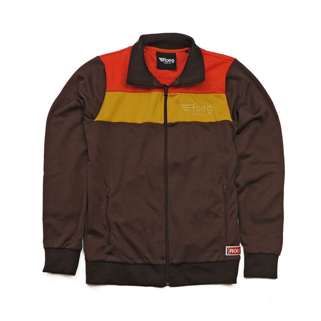 Roeg Greg Track Jacket Brown