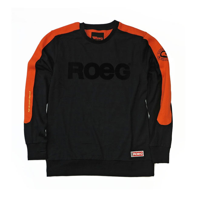 Roeg Randy Sweat Jersey Black / Orange
