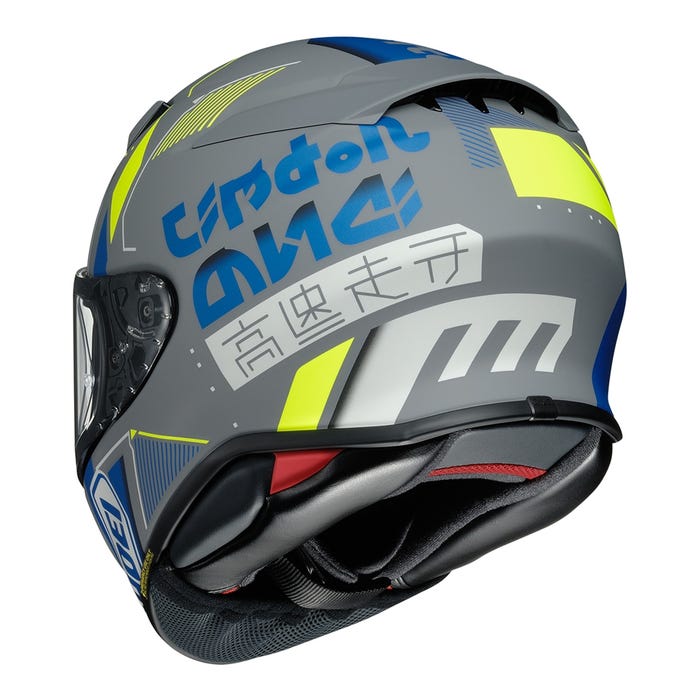 Shoei NXR2 Accolade TC10 Grey - FREE UK Delivery, FREE 365 Day Returns | Moto Central