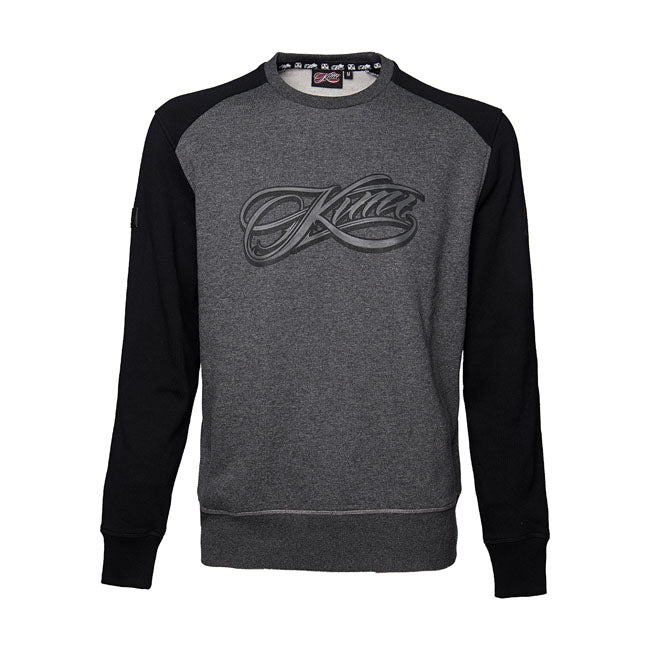 West Coast Choppers Kimi Script Logo Sweater Grey / Black