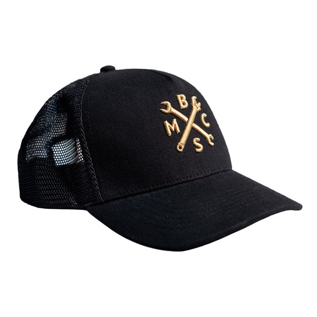 Bike Shed BSMC Spanners Cap Black / Gold