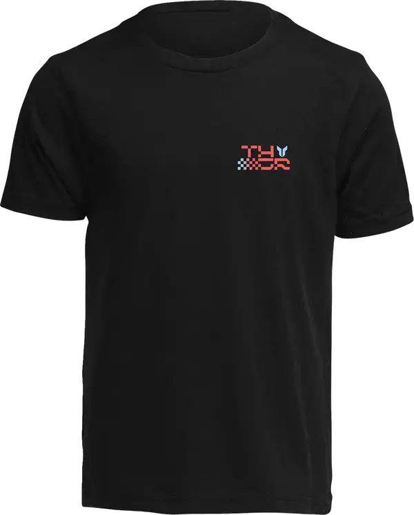 Thor Vantage Youth T-Shirt Black - FREE UK Shipping, FREE 365 Day Returns | Moto Central