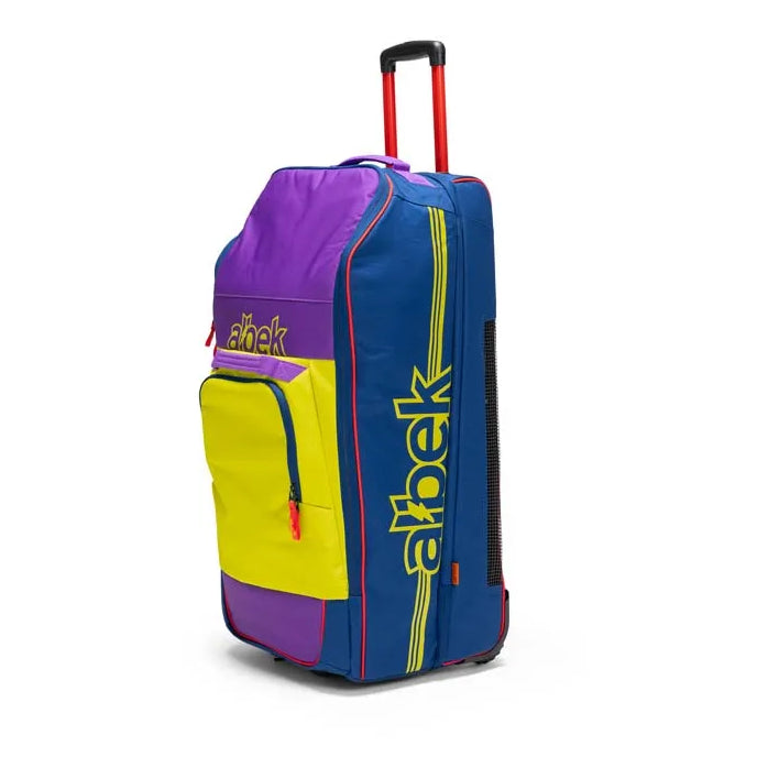 Albek Econo Haul Gear Bag Purple - 115 Liters - wheeled gear bag view