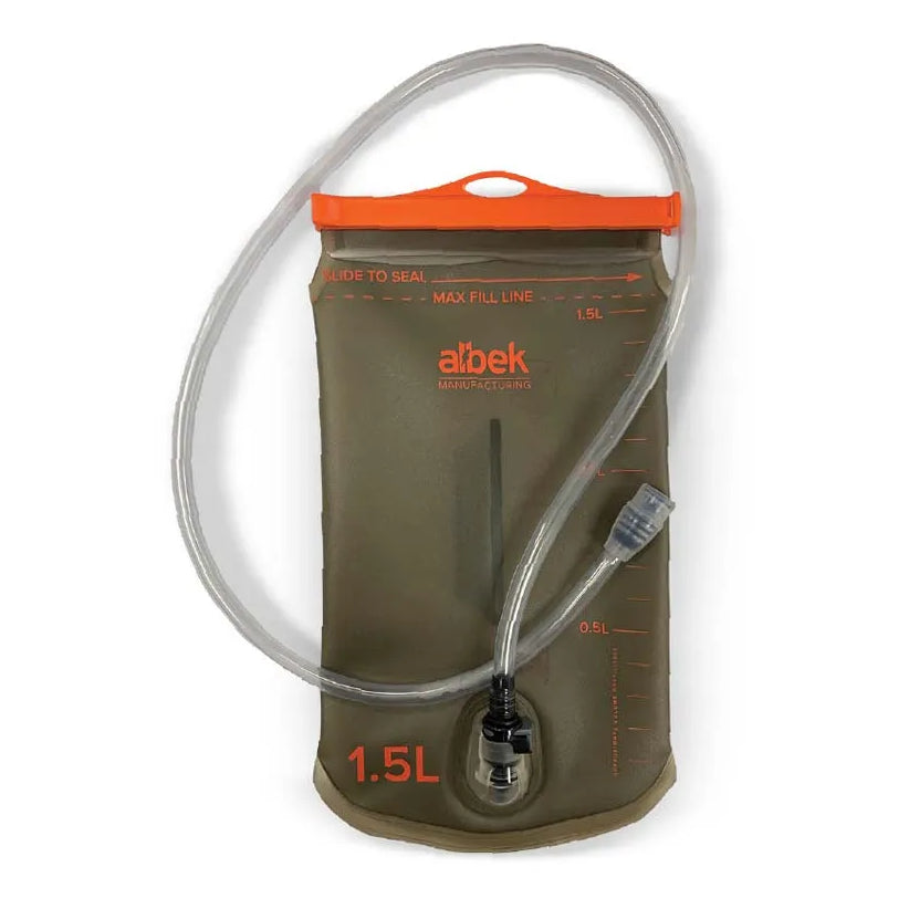 Albek 1.5L hydration bladder with M'Sile bite valve