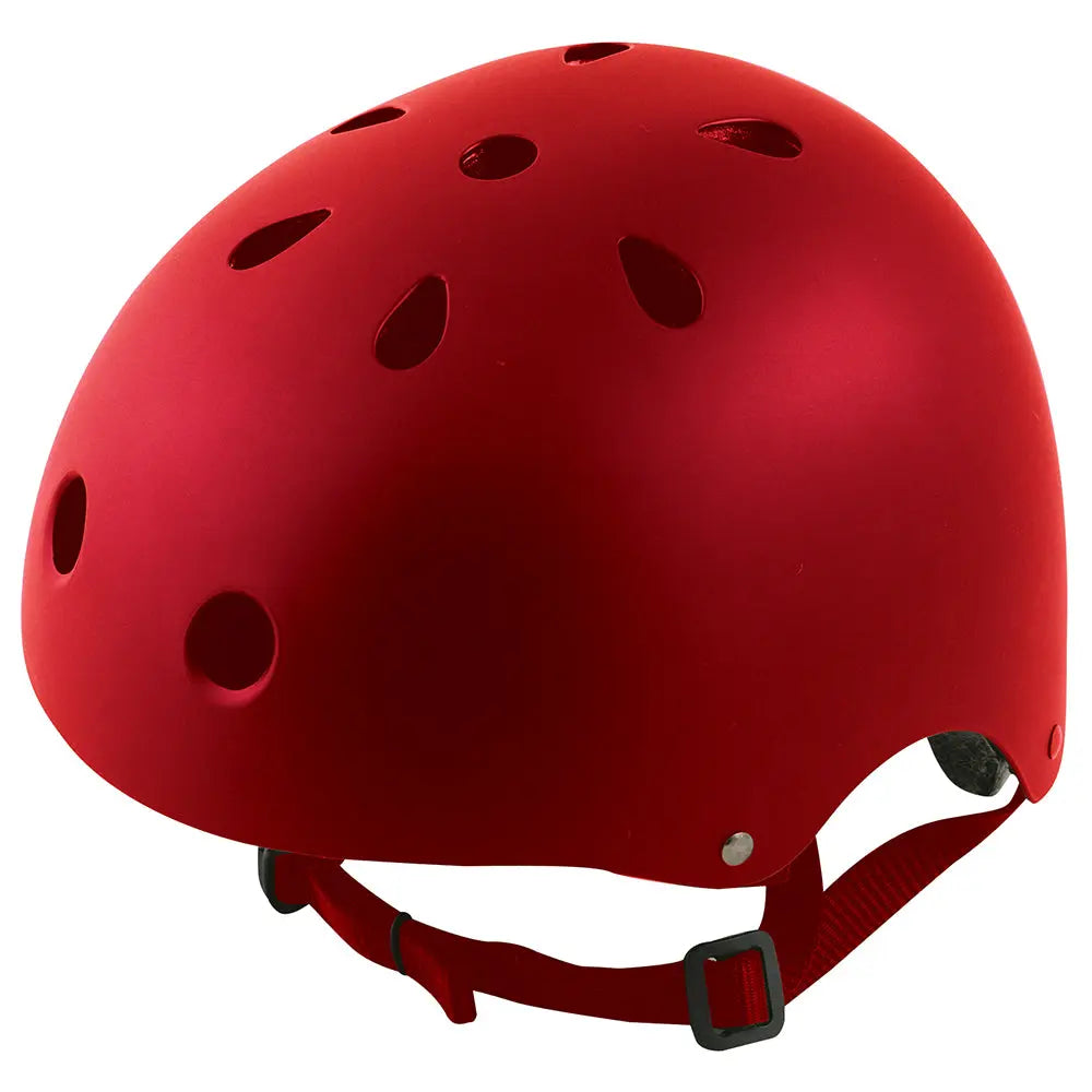 Oxford Bomber Helmet Matt Red - FREE UK Shipping, FREE 365 Day Returns | Moto Central