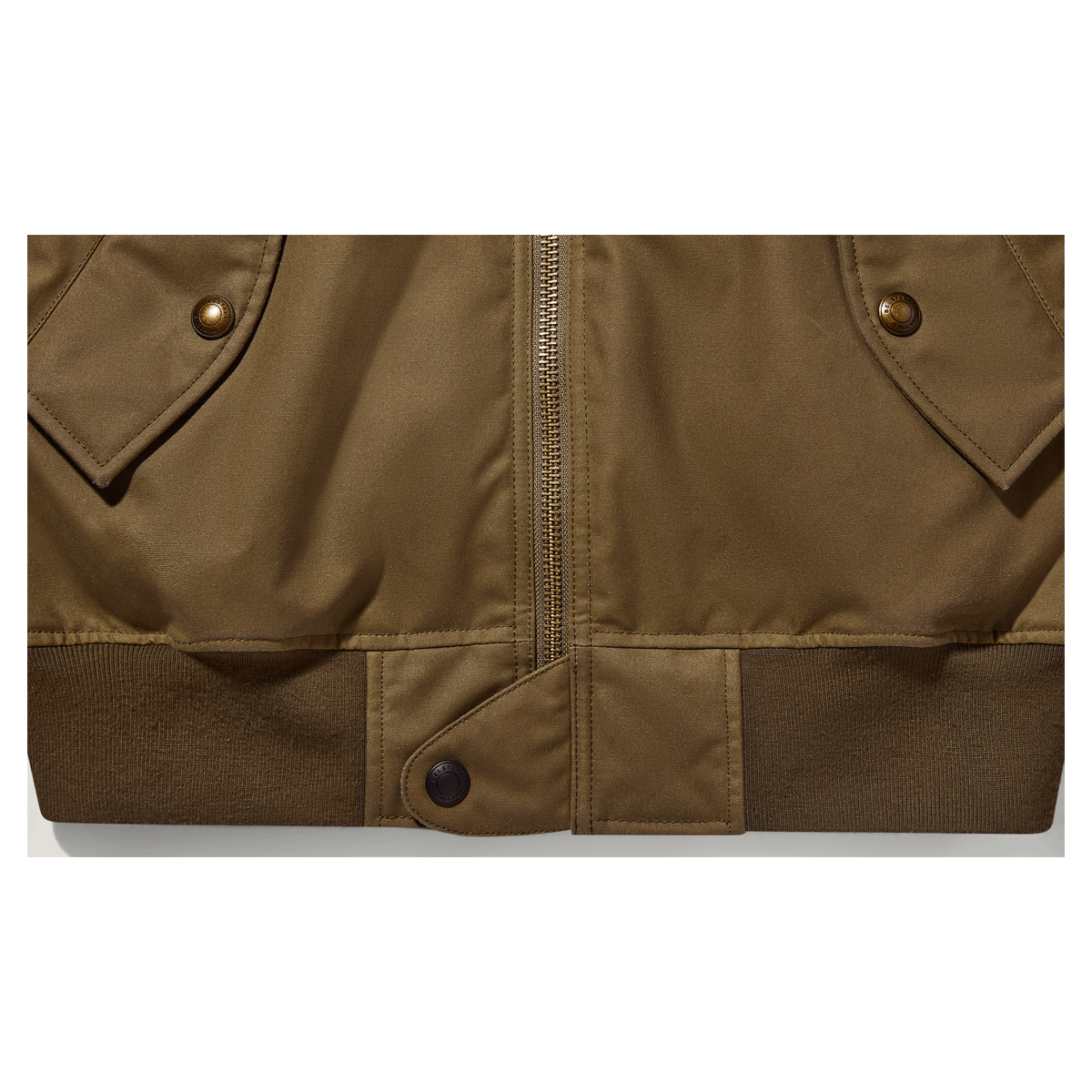 Belstaff Brecon Bomber Ultracore 8oz Waxed Cotton Jacket Olive FREE UK Delivery, FREE 365 Day Returns | Moto Central