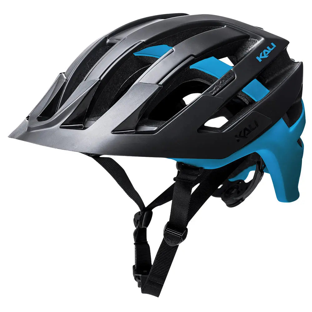 Kali Interceptor Dual Helmet Matt Black / Blue - FREE UK Shipping, FREE 365 Day Returns | Moto Central