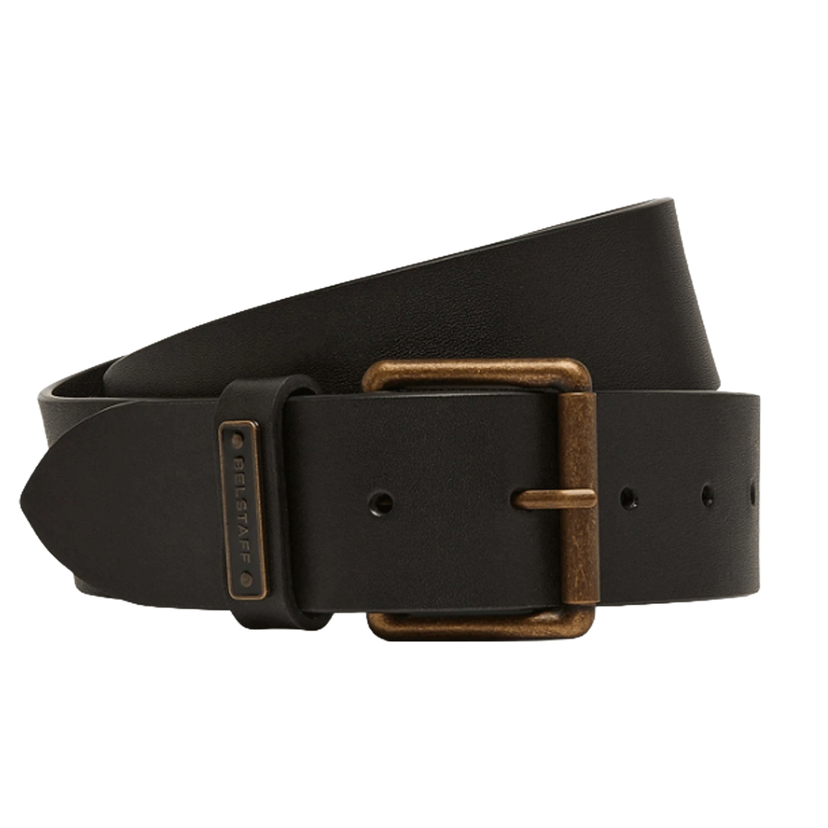 Belstaff Ledger Belt Black FREE UK Delivery, FREE 365 Day Returns | Moto Central