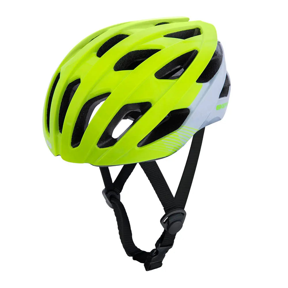 Oxford Raven Road Helmet Fluo Yellow - FREE UK Shipping, FREE 365 Day Returns | Moto Central