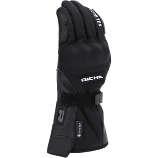 Richa Ice Polar Gore-Tex Gloves Black - FREE UK Delivery - Moto Central