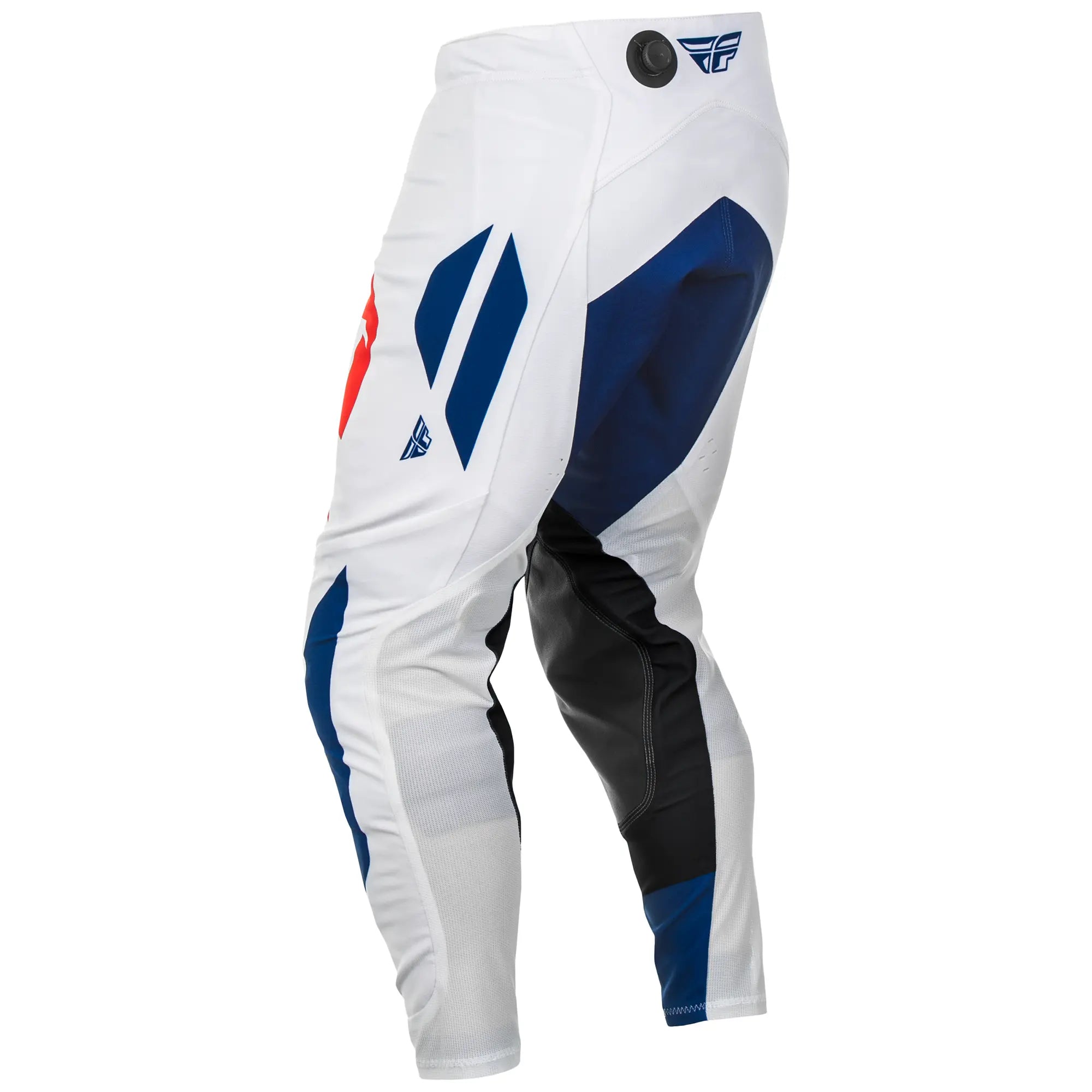 Fly Racing Evo DST MX Trouser Red / White / Blue - FREE UK Shipping, FREE 365 Day Returns | Moto Central