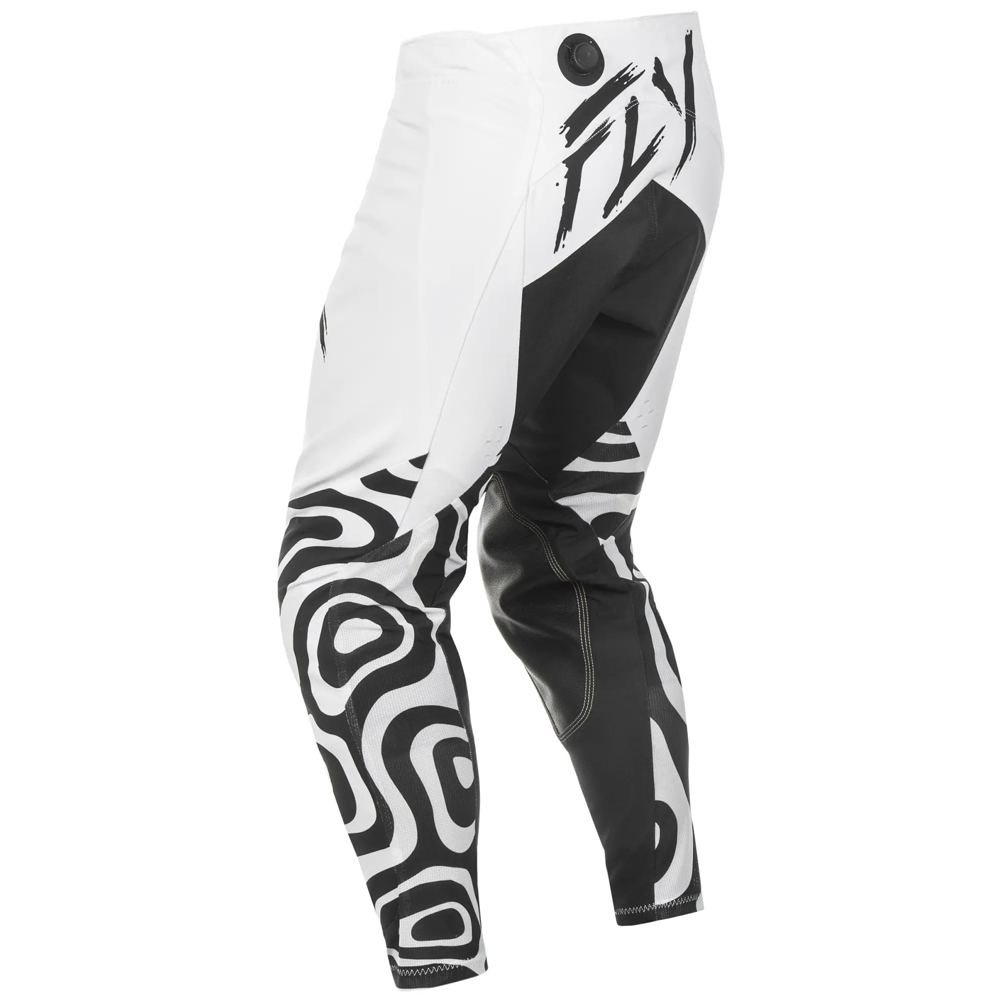 Fly Racing Evo DST MX Trouser White / Black - FREE UK Shipping, FREE 365 Day Returns | Moto Central