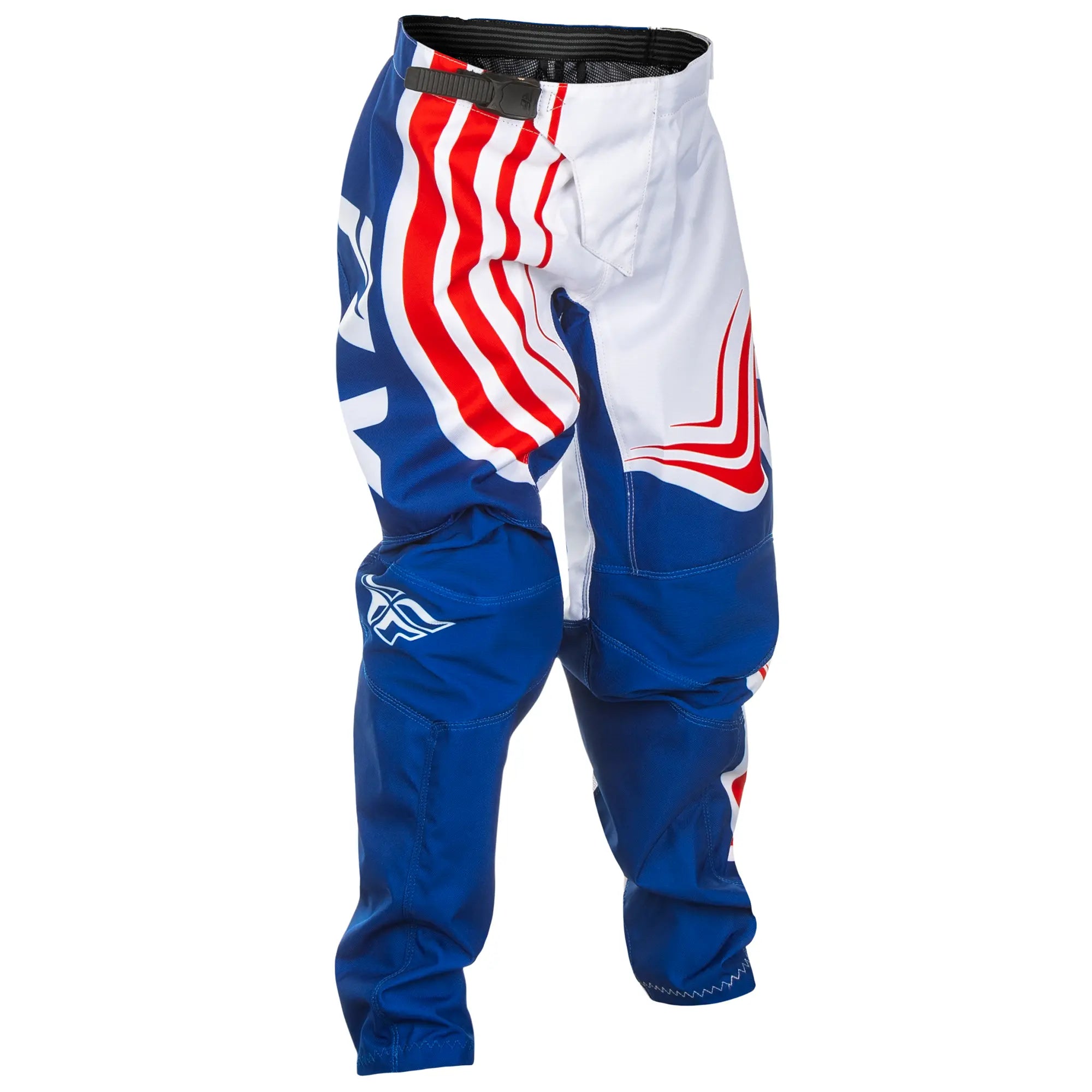 Fly Racing F-16 Youth MX Trouser Red / White / Blue - FREE UK Shipping, FREE 365 Day Returns | Moto Central