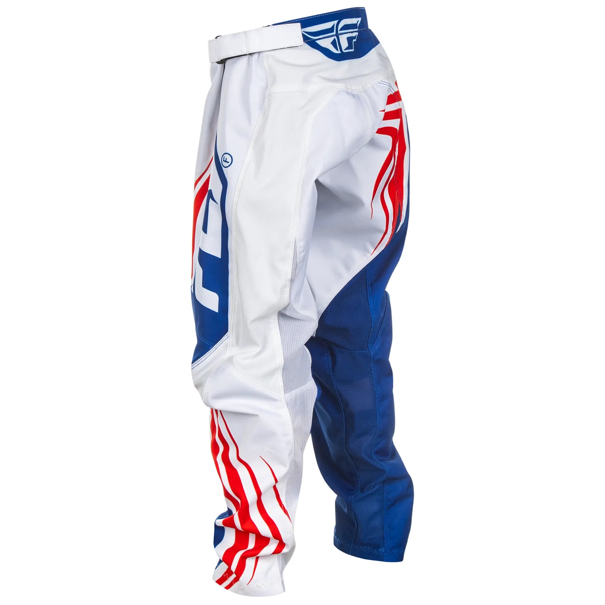 Fly Racing F-16 Youth MX Trouser Red / White / Blue - FREE UK Shipping, FREE 365 Day Returns | Moto Central