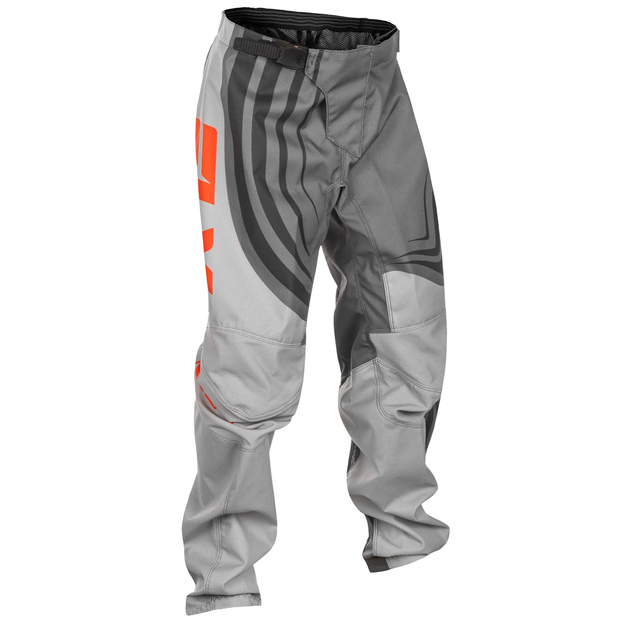 Fly Racing F-16 Youth MX Trouser Grey / Orange - FREE UK Shipping, FREE 365 Day Returns | Moto Central