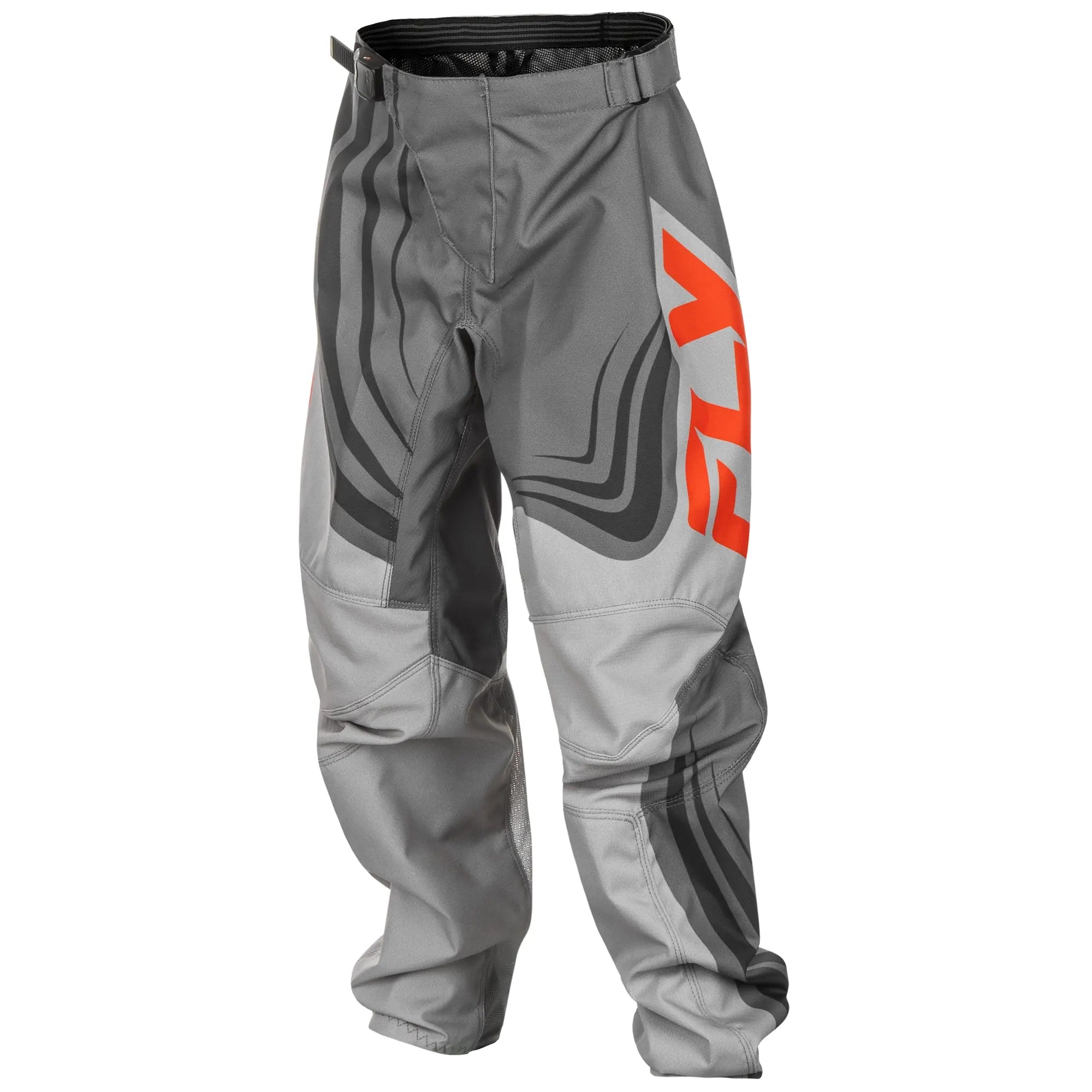 Fly Racing F-16 Youth MX Trouser Grey / Orange - FREE UK Shipping, FREE 365 Day Returns | Moto Central