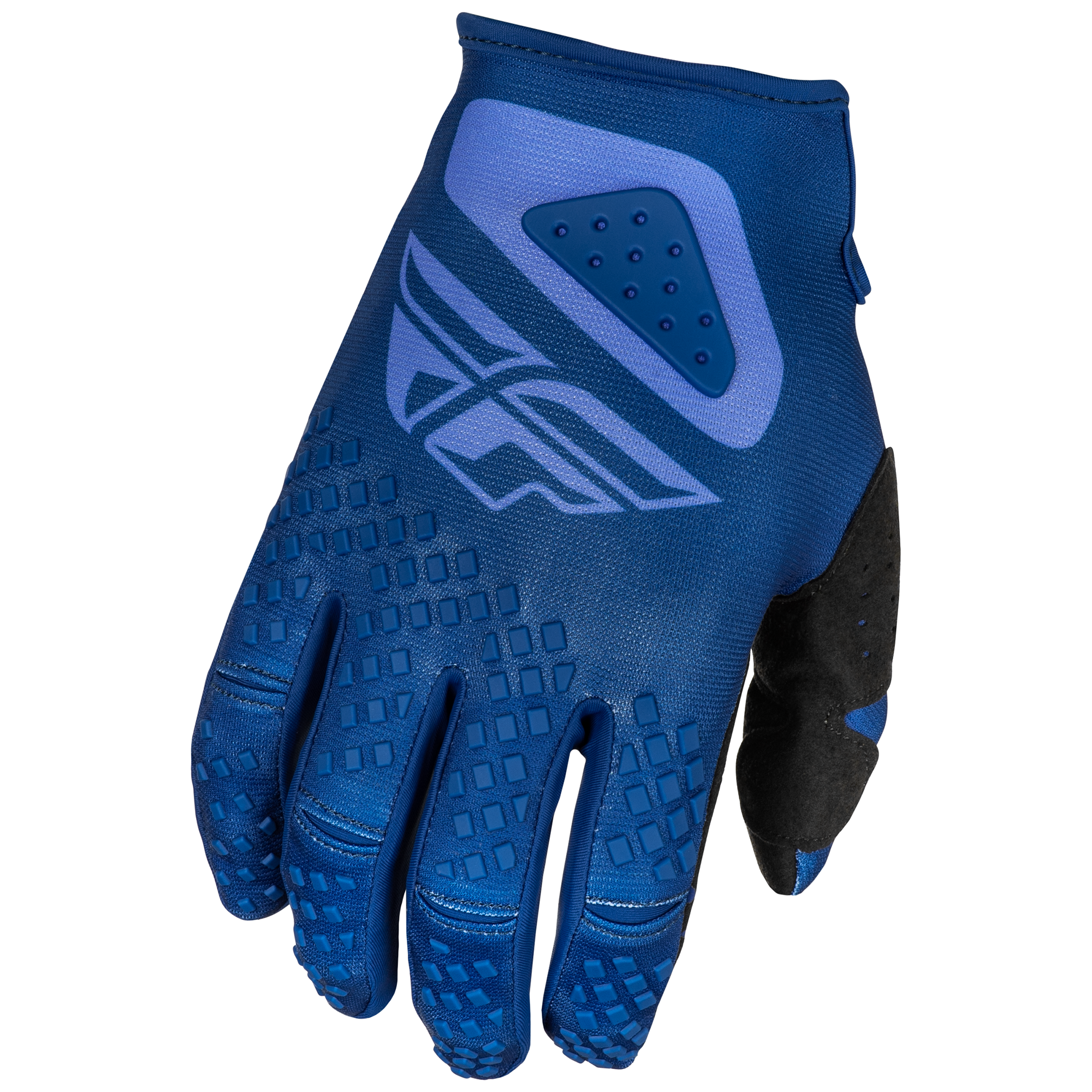 Fly Racing Kinetic SYM MX Gloves Ultramarine / Dark Blue - FREE UK Shipping, FREE 365 Day Returns | Moto Central