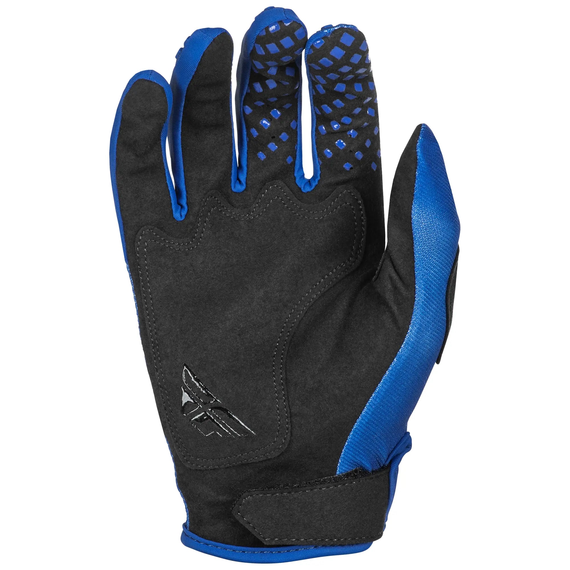 Fly Racing Kinetic SYM MX Gloves Ultramarine / Dark Blue - FREE UK Shipping, FREE 365 Day Returns | Moto Central