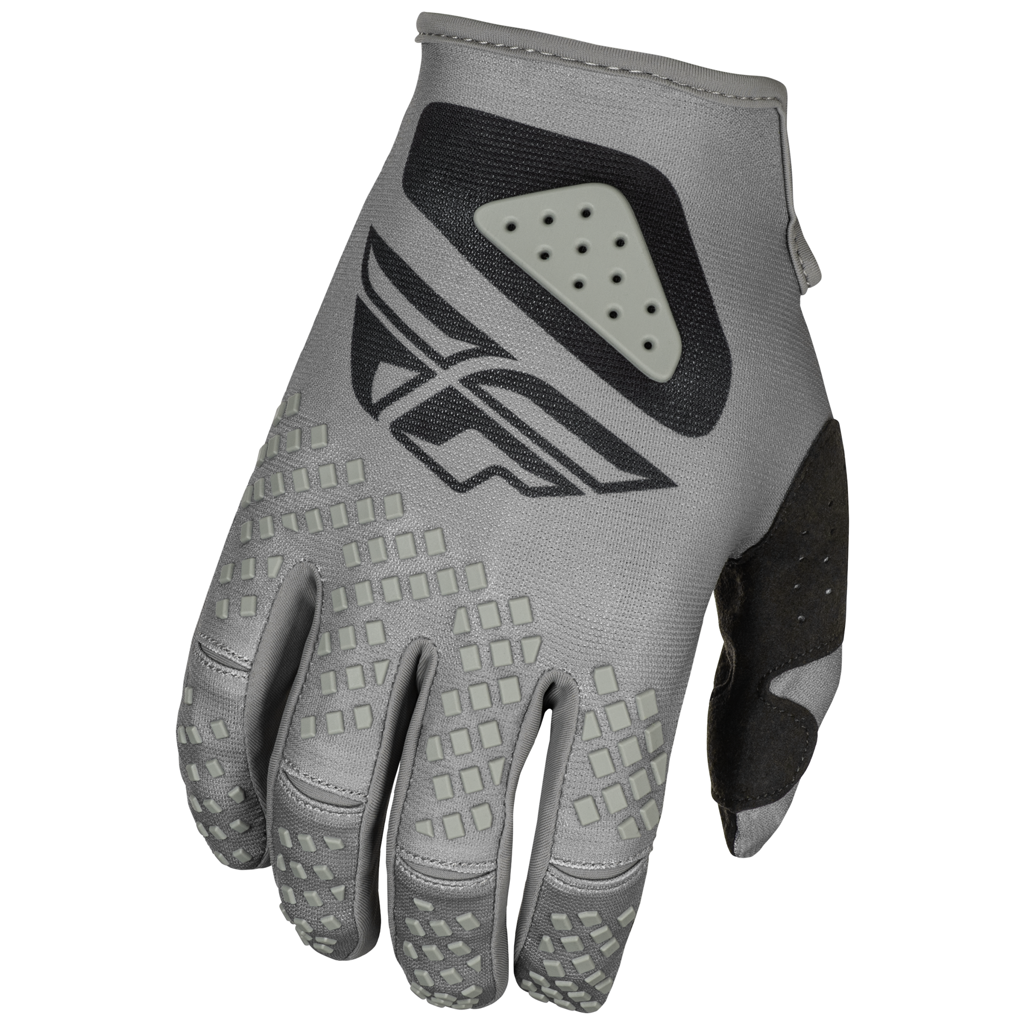 Fly Racing Kinetic SYM MX Gloves Grey / Black - FREE UK Shipping, FREE 365 Day Returns | Moto Central