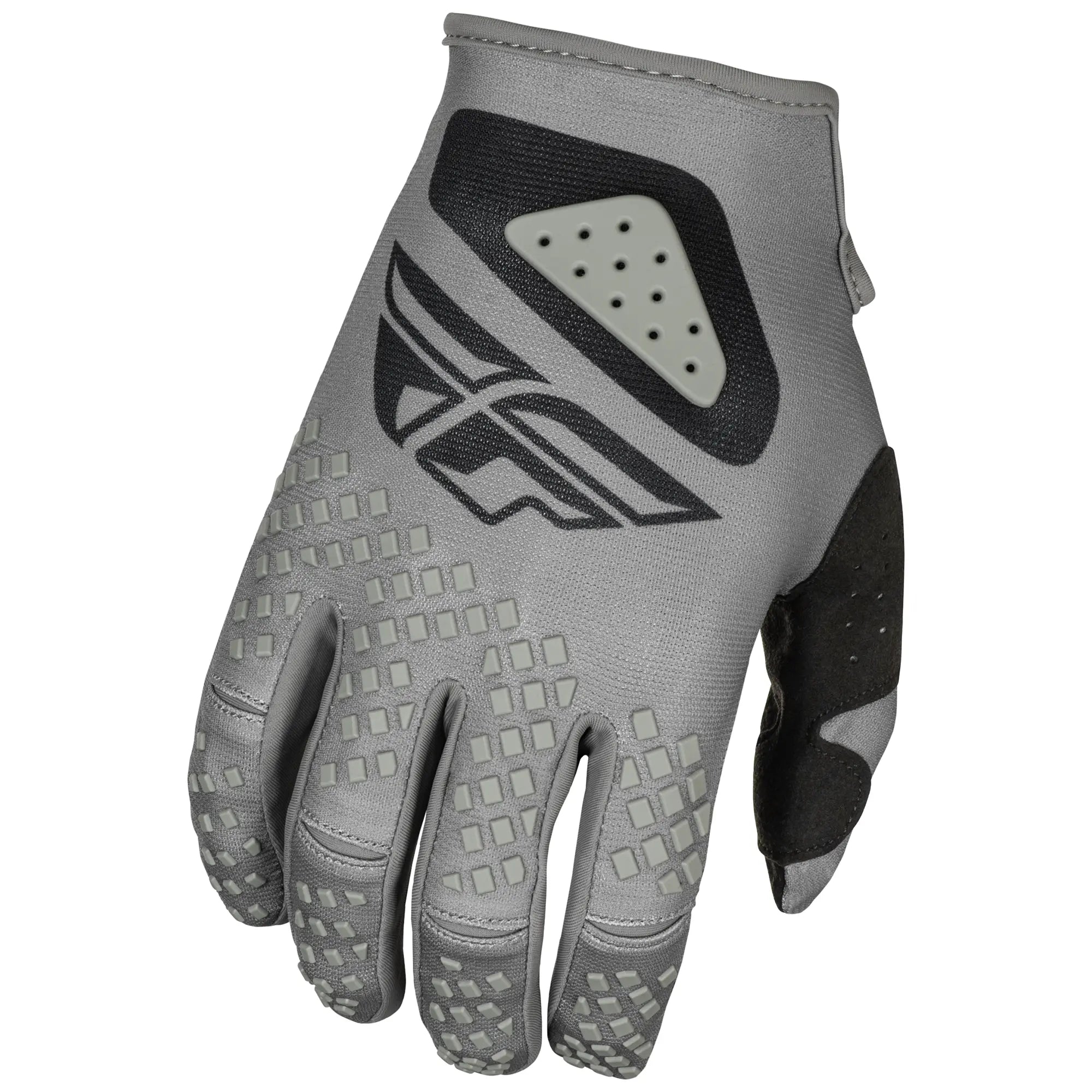Fly Racing Kinetic SYM MX Gloves Grey / Black - FREE UK Shipping, FREE 365 Day Returns | Moto Central