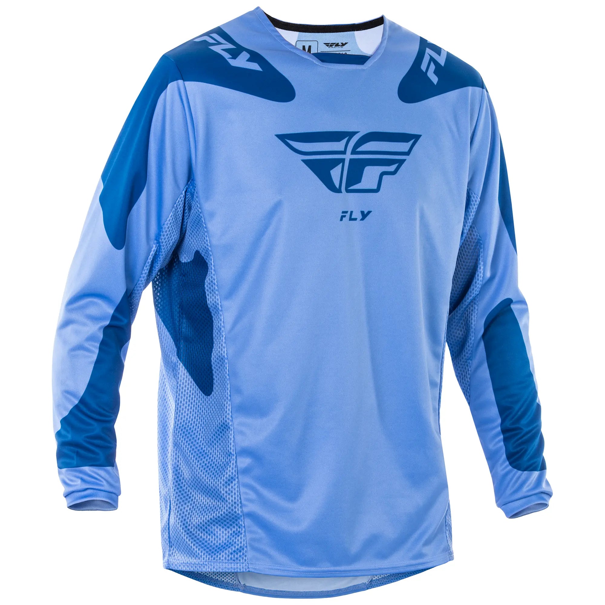 Fly Racing Kinetic SYM MX Jersey Ultramarine / Dark Blue - FREE UK Shipping, FREE 365 Day Returns | Moto Central