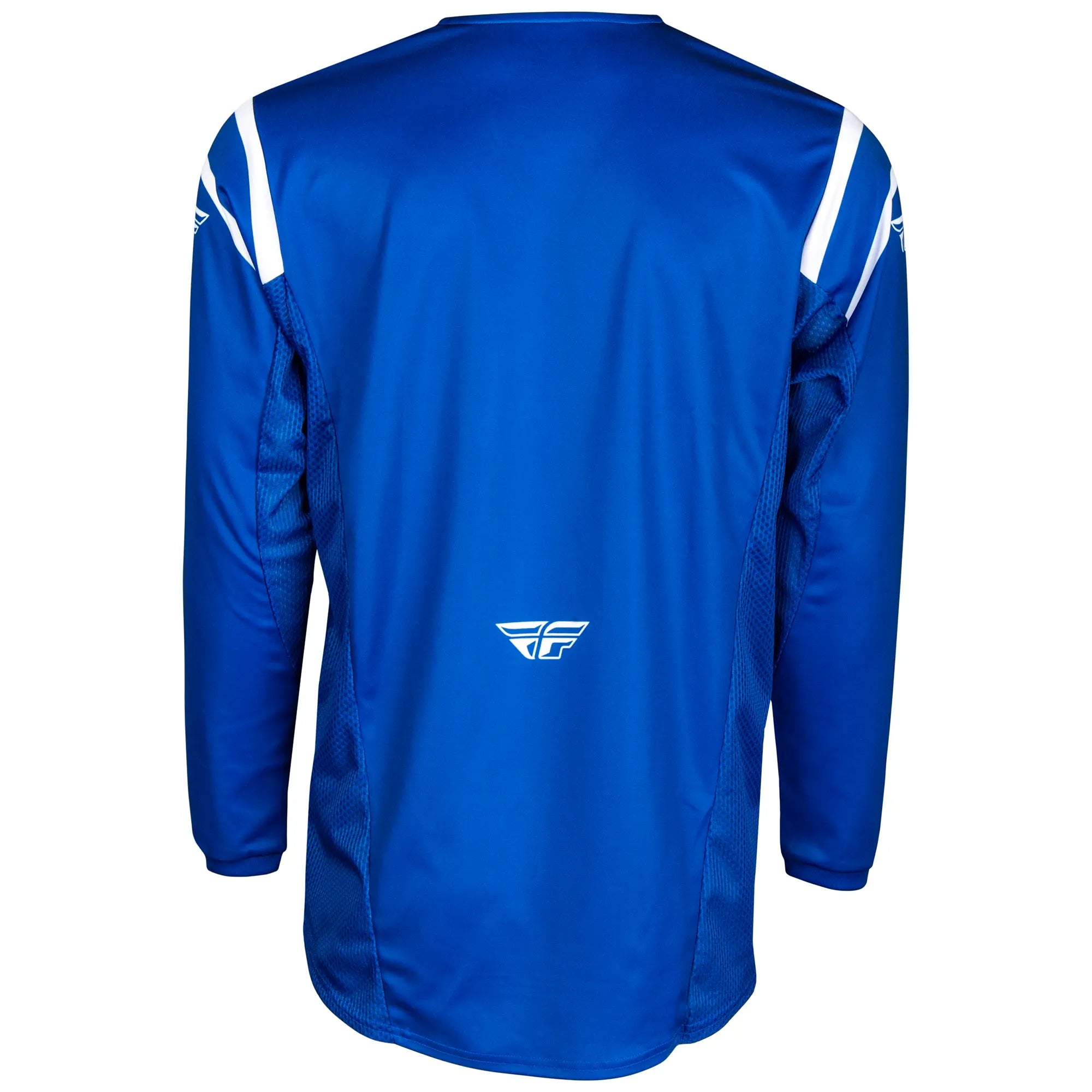 Fly Racing Kinetic Centre MX Jersey Navy / White - FREE UK Shipping, FREE 365 Day Returns | Moto Central