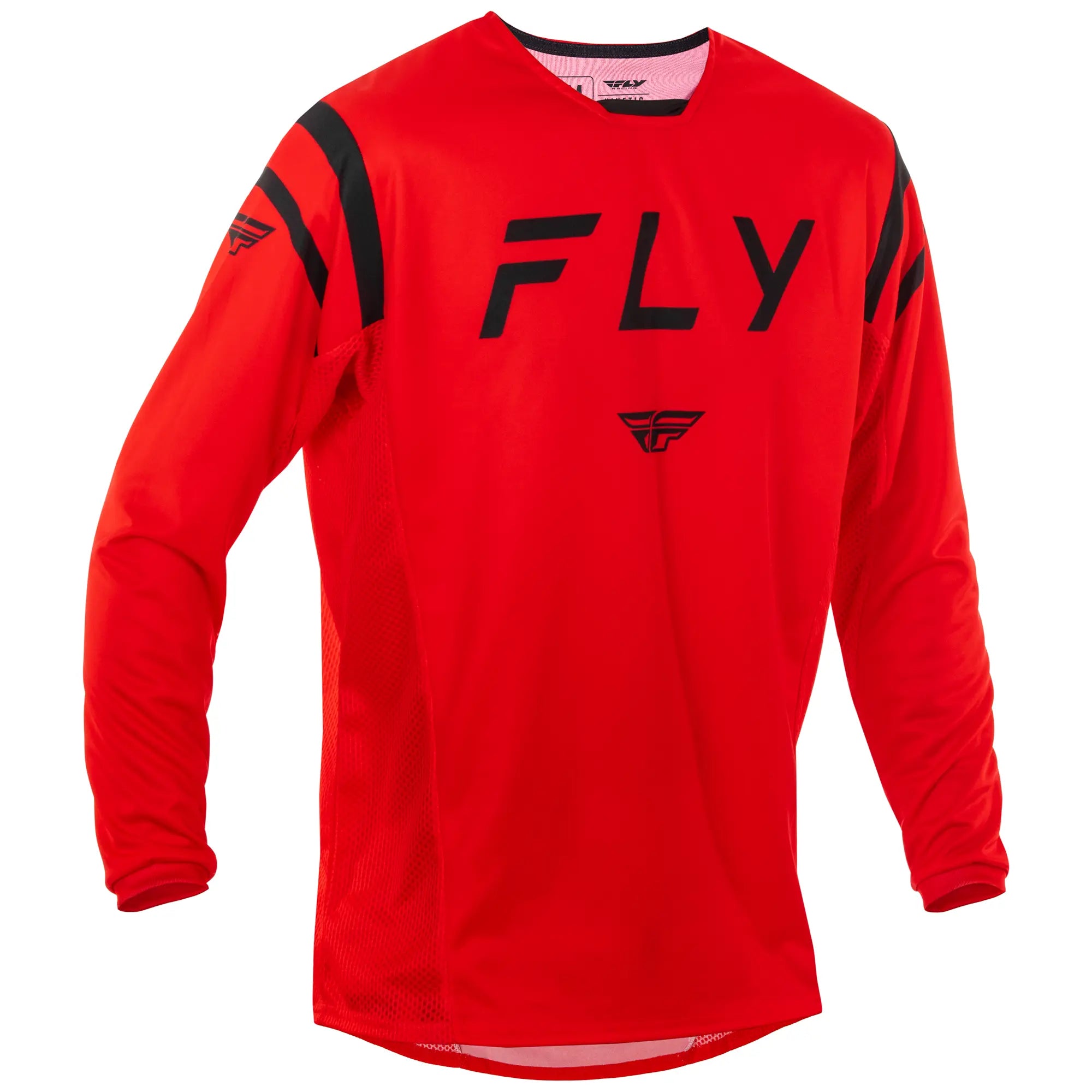 Fly Racing Kinetic Centre MX Jersey Red / Black - FREE UK Shipping, FREE 365 Day Returns | Moto Central