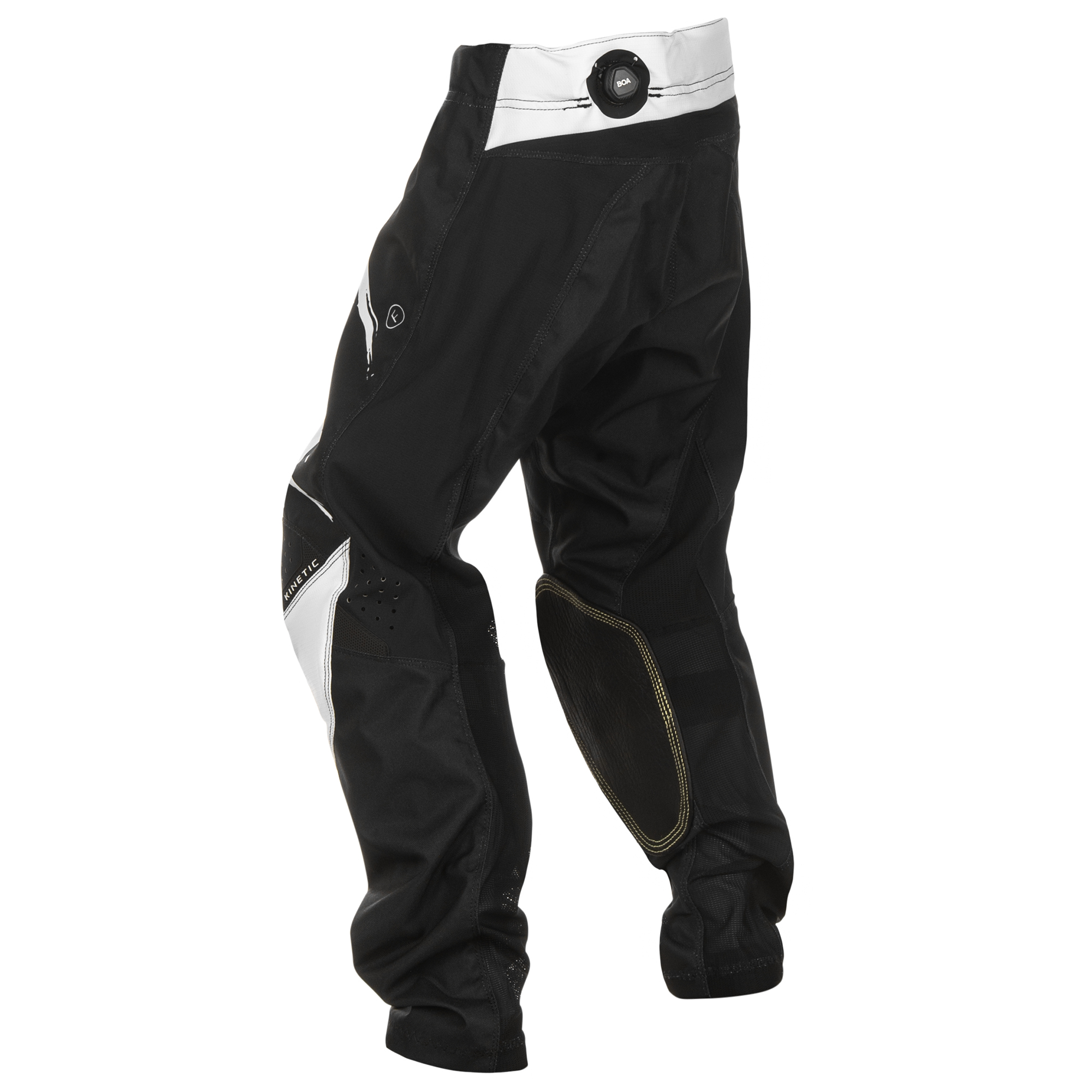 Fly Racing Kinetic Stoke Youth MX Trouser Black / White - FREE UK Shipping, FREE 365 Day Returns | Moto Central