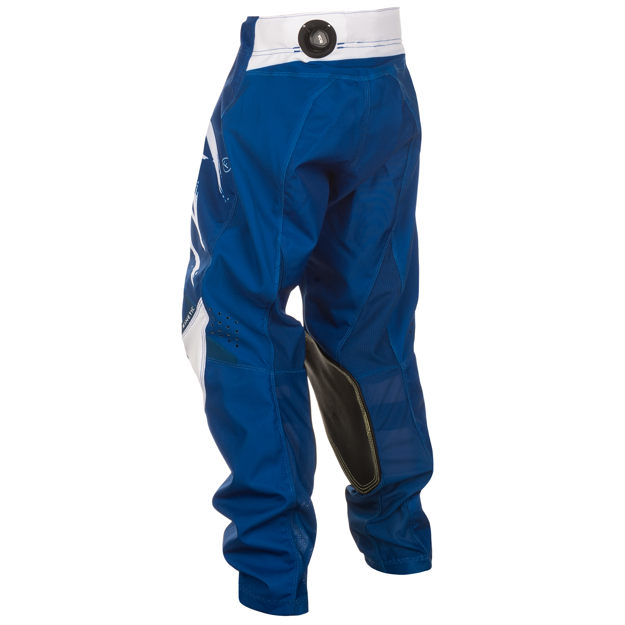 Fly Racing Kinetic Stoke Youth MX Trouser Navy / White - FREE UK Shipping, FREE 365 Day Returns | Moto Central