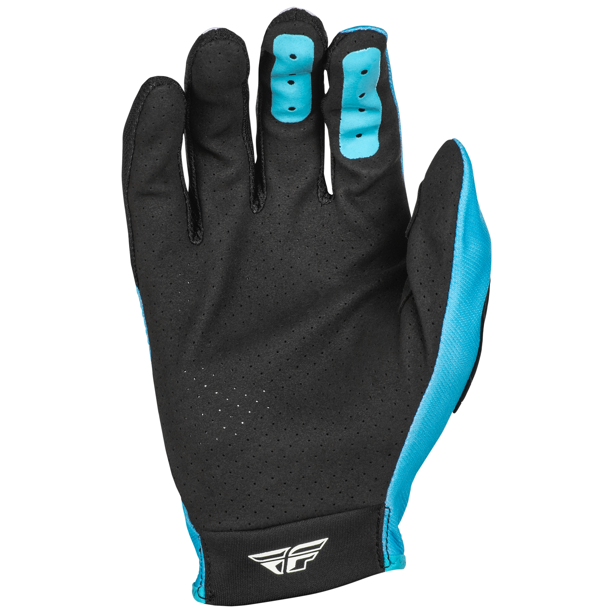 Fly Racing Lite MX Gloves Blue / White / Black - FREE UK Shipping, FREE 365 Day Returns | Moto Central