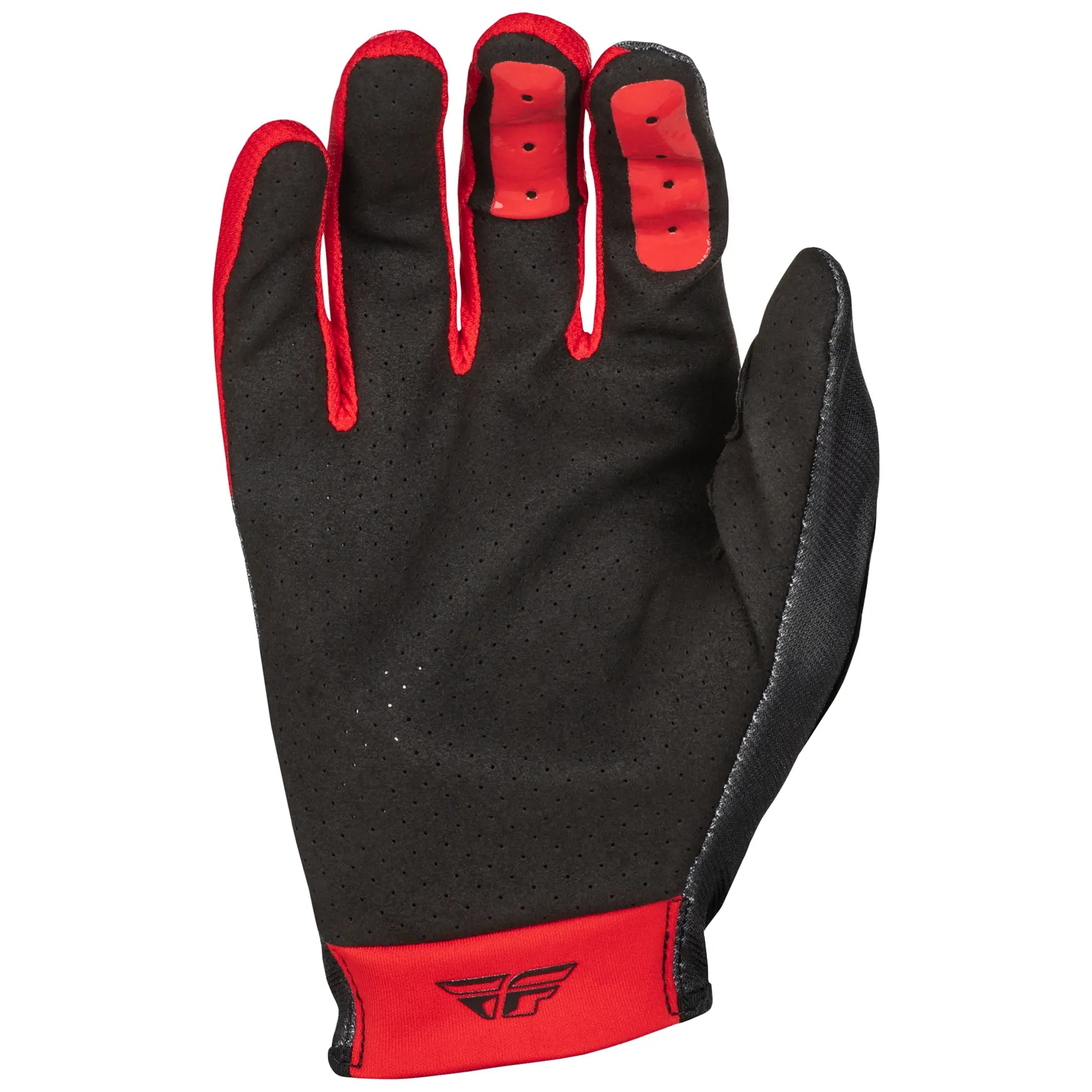 Fly Racing Lite MX Gloves Black / Red - FREE UK Shipping, FREE 365 Day Returns | Moto Central
