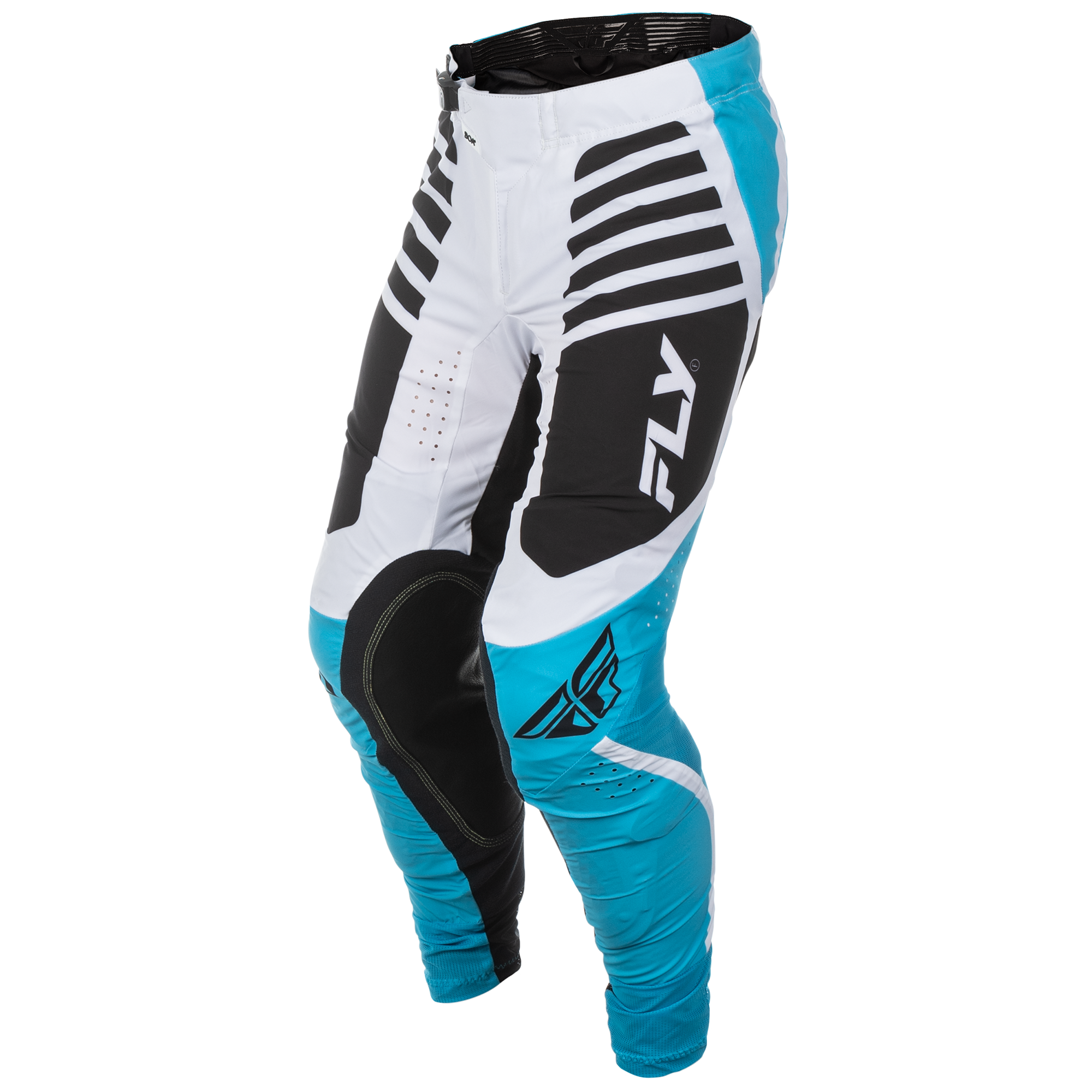 Fly Racing Lite MX Trouser Blue / White / Black - FREE UK Shipping, FREE 365 Day Returns | Moto Central