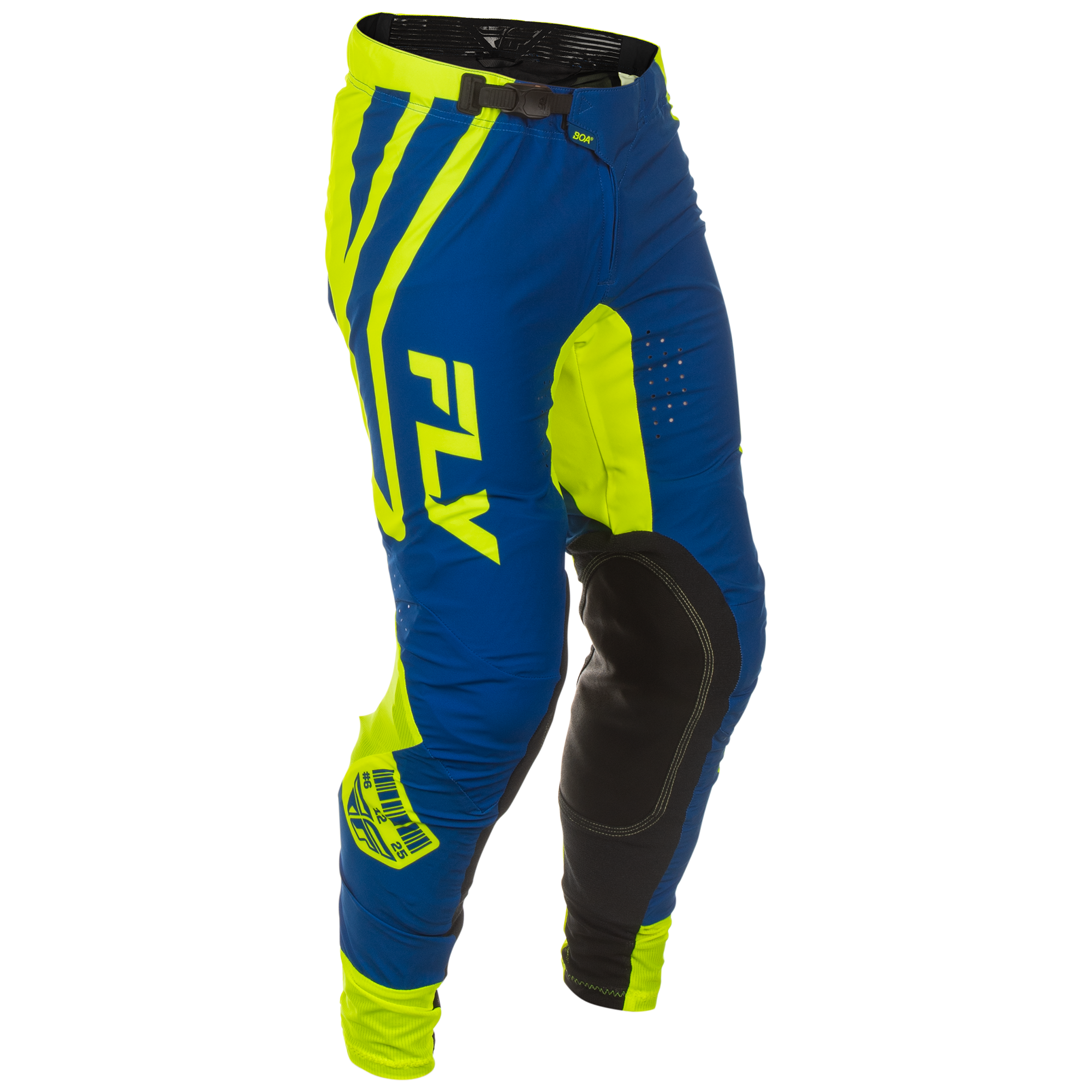 Fly Racing Lite MX Trouser Lancer LE Navy / Hi-Viz - FREE UK Shipping, FREE 365 Day Returns | Moto Central