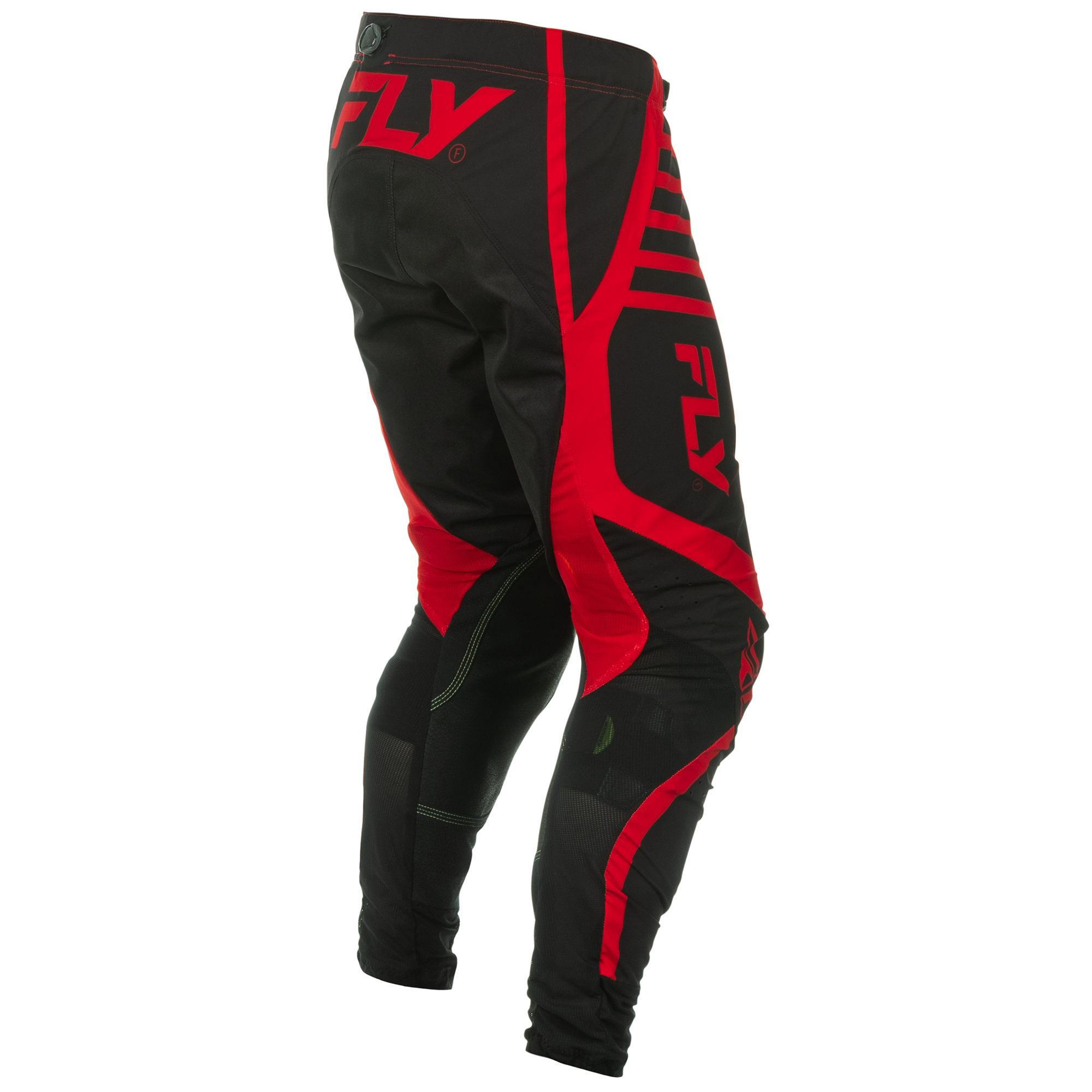 Fly Racing Lite MX Trouser Black / Red - FREE UK Shipping, FREE 365 Day Returns | Moto Central