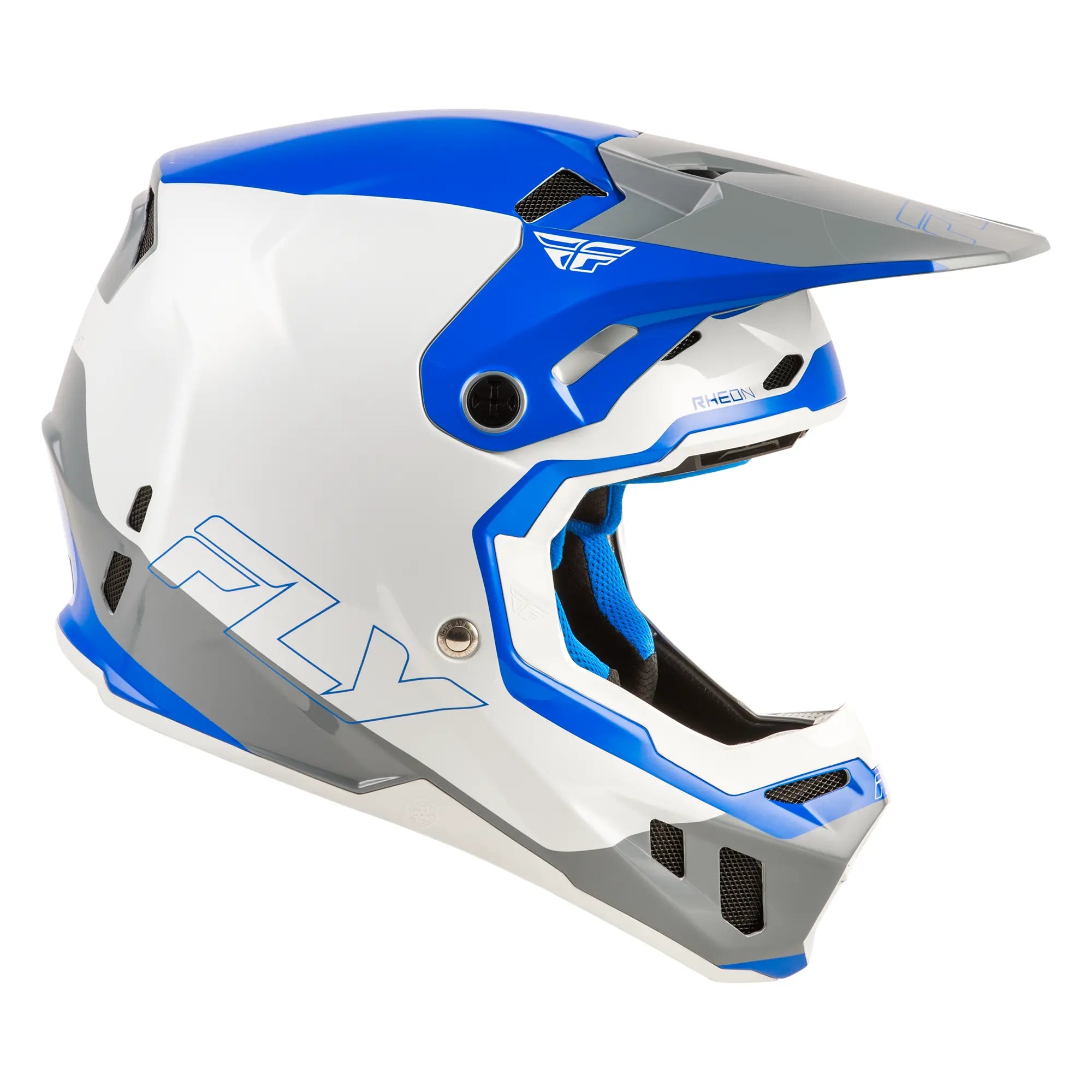 Fly Racing Formula CC Glide Blue / Light Grey / Grey - FREE UK Shipping, FREE 365 Day Returns | Moto Central