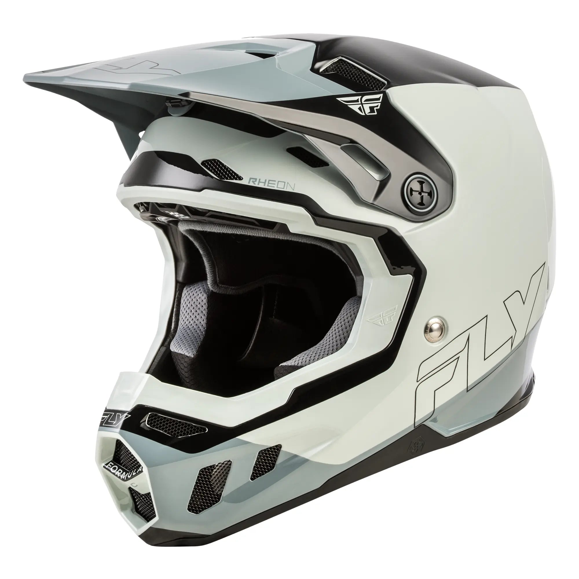 Fly Racing Formula CC Glide Grey / Light Grey / Black - FREE UK Shipping, FREE 365 Day Returns | Moto Central