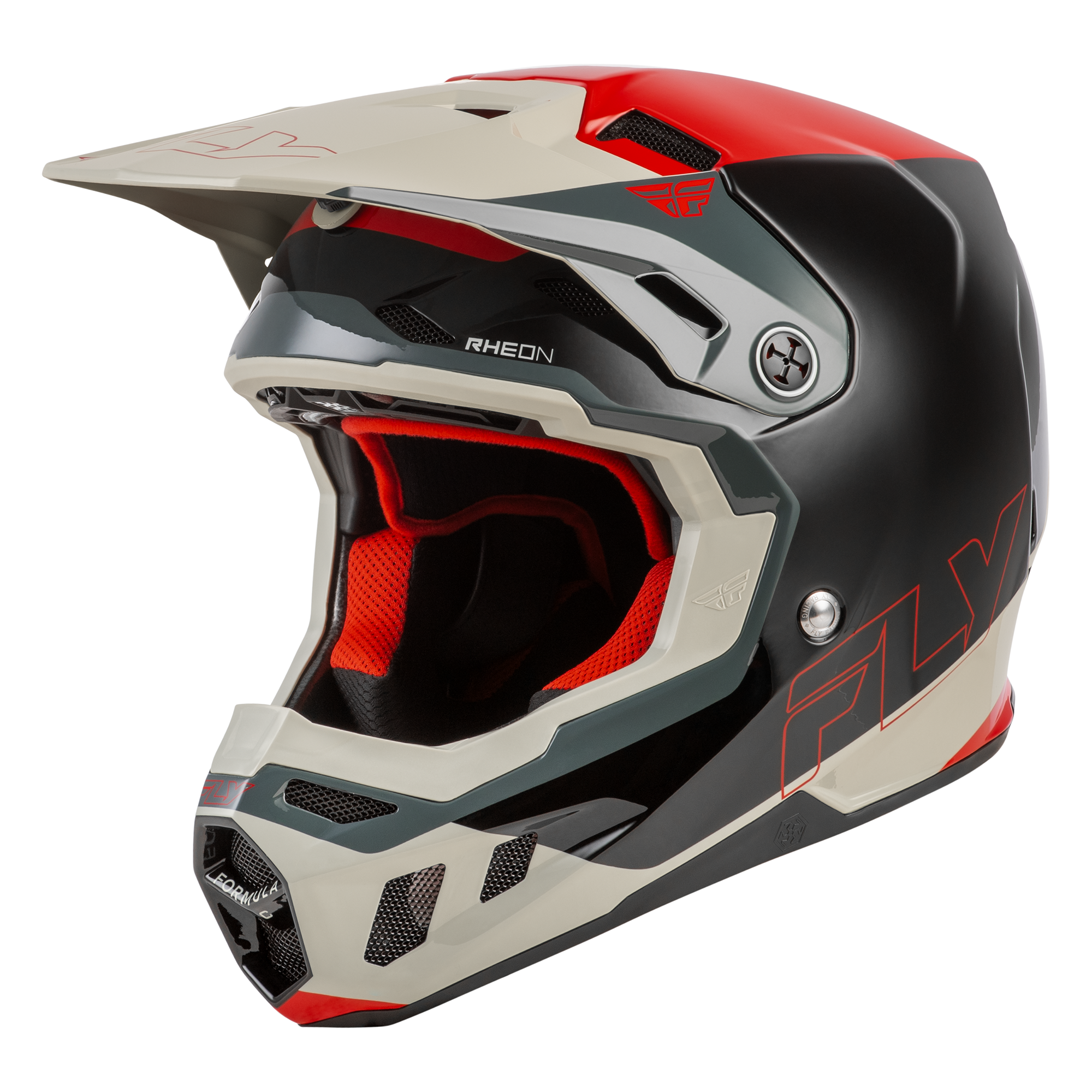 Fly Racing Formula CC Glide Black / Red / Grey - FREE UK Shipping, FREE 365 Day Returns | Moto Central