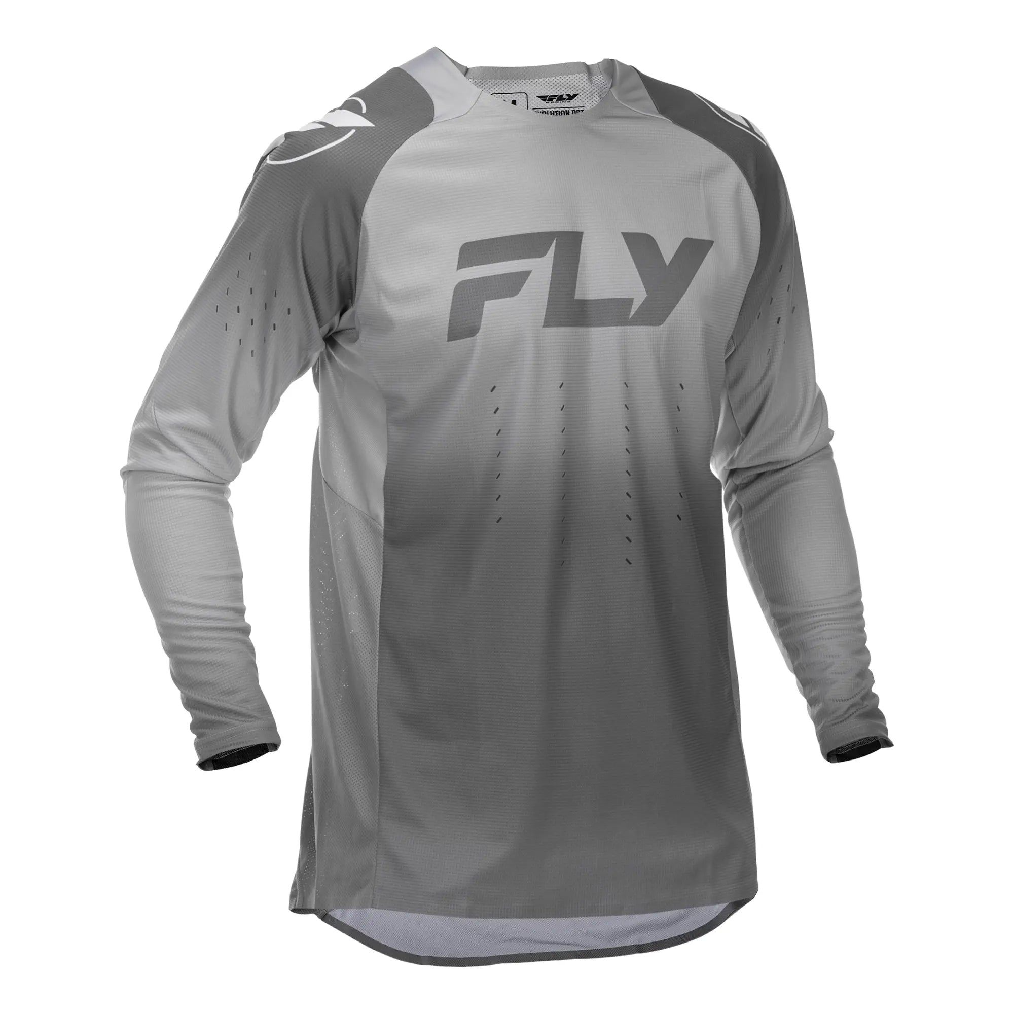 Fly Racing Evo DST MX Jersey White / Grey - FREE UK Shipping, FREE 365 Day Returns | Moto Central