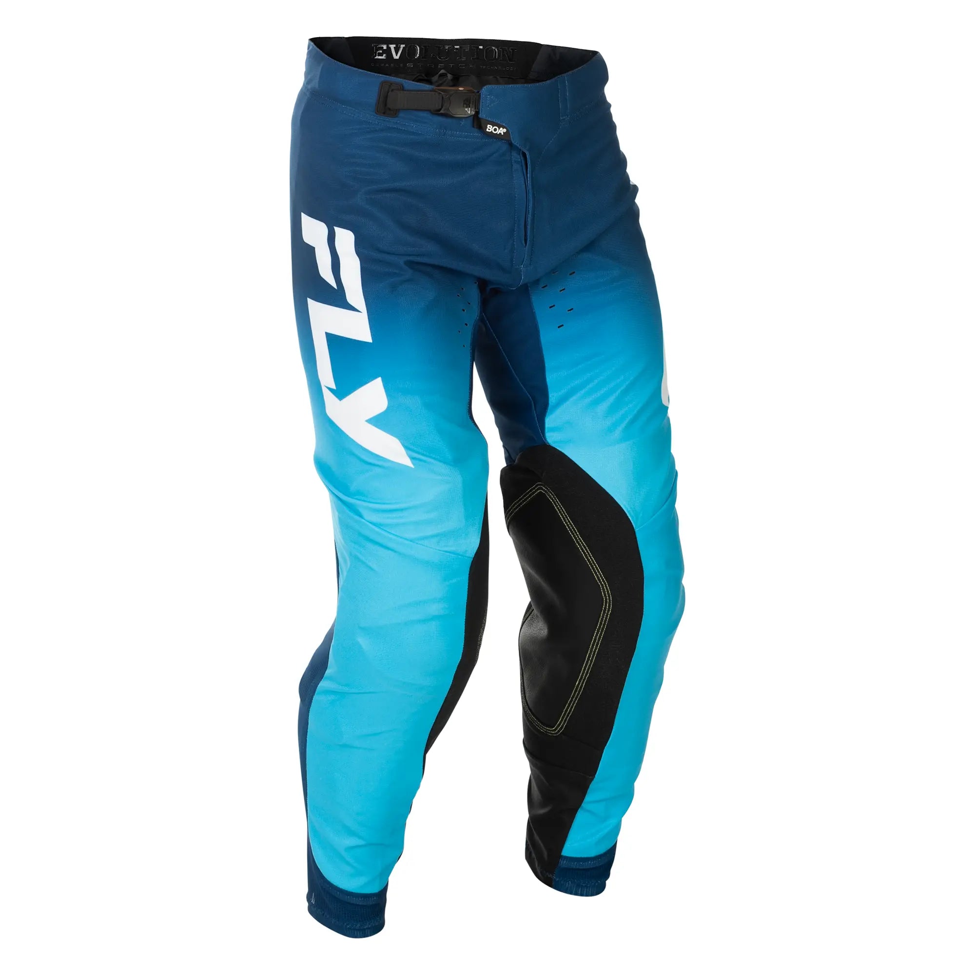 Fly Racing Evo DST MX Trouser Blue / White - FREE UK Shipping, FREE 365 Day Returns | Moto Central