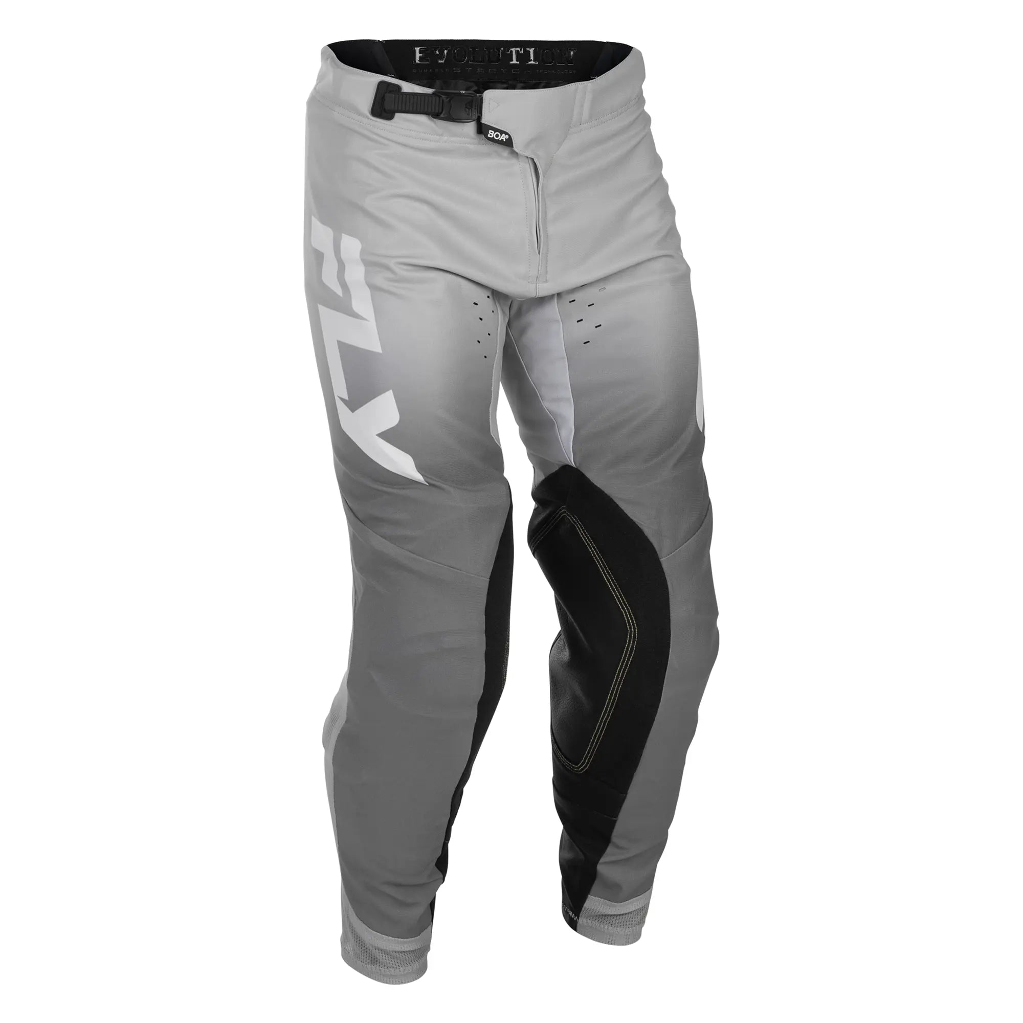 Fly Racing Evo DST MX Trouser White / Grey - FREE UK Shipping, FREE 365 Day Returns | Moto Central