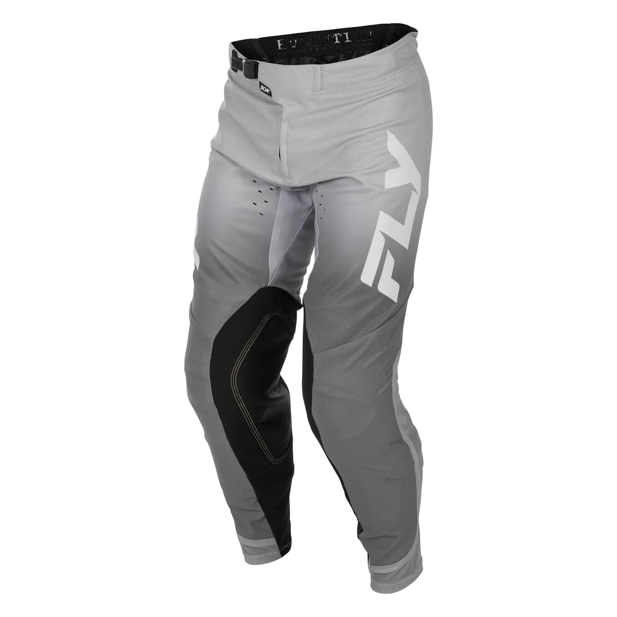 Fly Racing Evo DST MX Trouser White / Grey - FREE UK Shipping, FREE 365 Day Returns | Moto Central