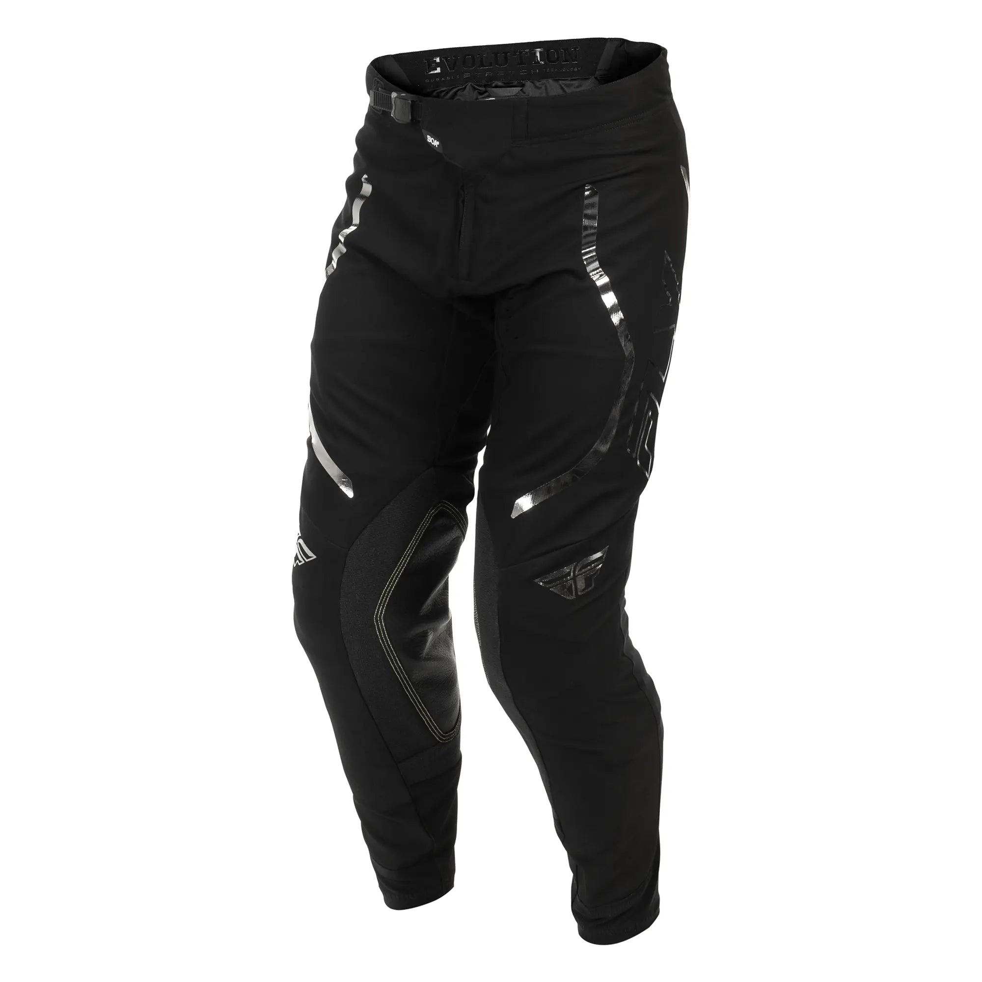 Fly Racing Evo DST Spark MX Trouser Black / Silver - FREE UK Shipping, FREE 365 Day Returns | Moto Central