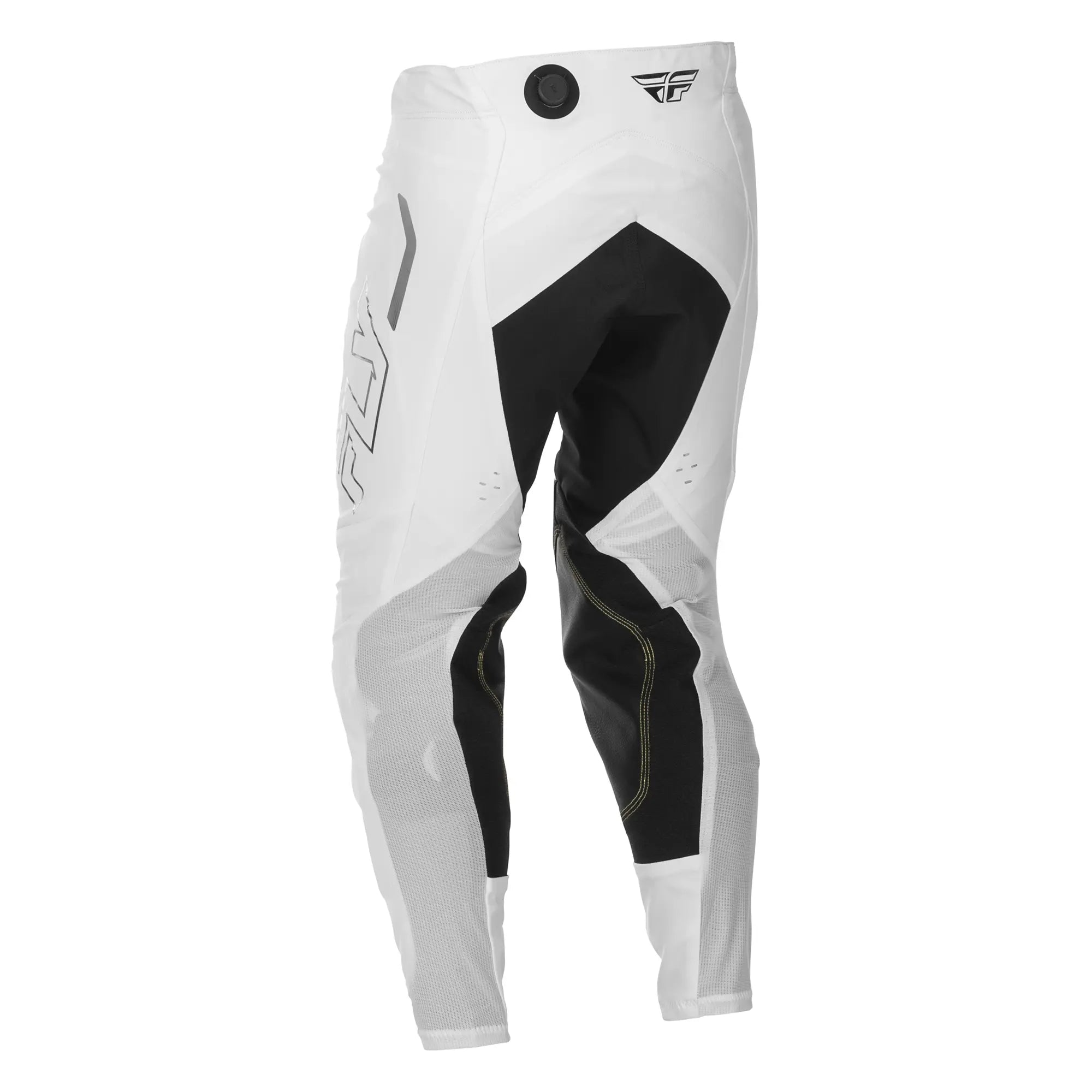 Fly Racing Evo DST LE Flash MX Trouser White / Silver - FREE UK Shipping, FREE 365 Day Returns | Moto Central