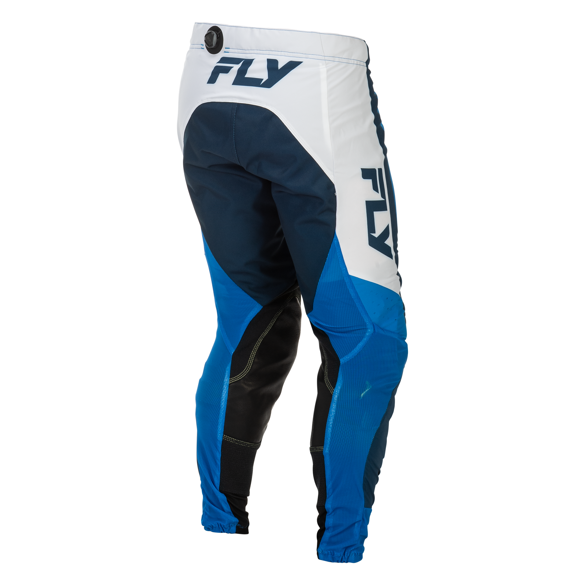 Fly Racing Lite MX Trouser Blue / White - FREE UK Shipping, FREE 365 Day Returns | Moto Central