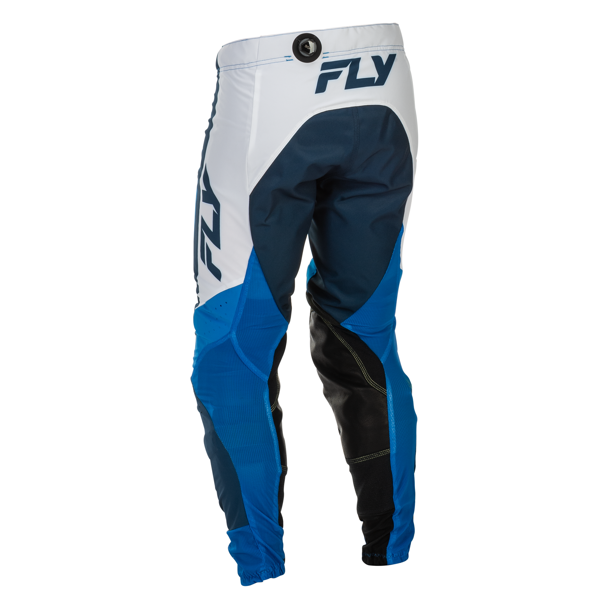 Fly Racing Lite MX Trouser Blue / White - FREE UK Shipping, FREE 365 Day Returns | Moto Central