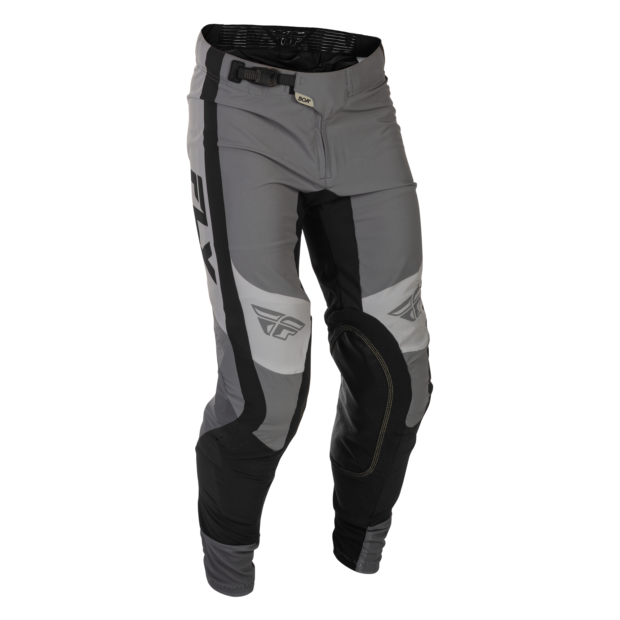 Fly Racing Lite MX Trouser Grey / Black - FREE UK Shipping, FREE 365 Day Returns | Moto Central
