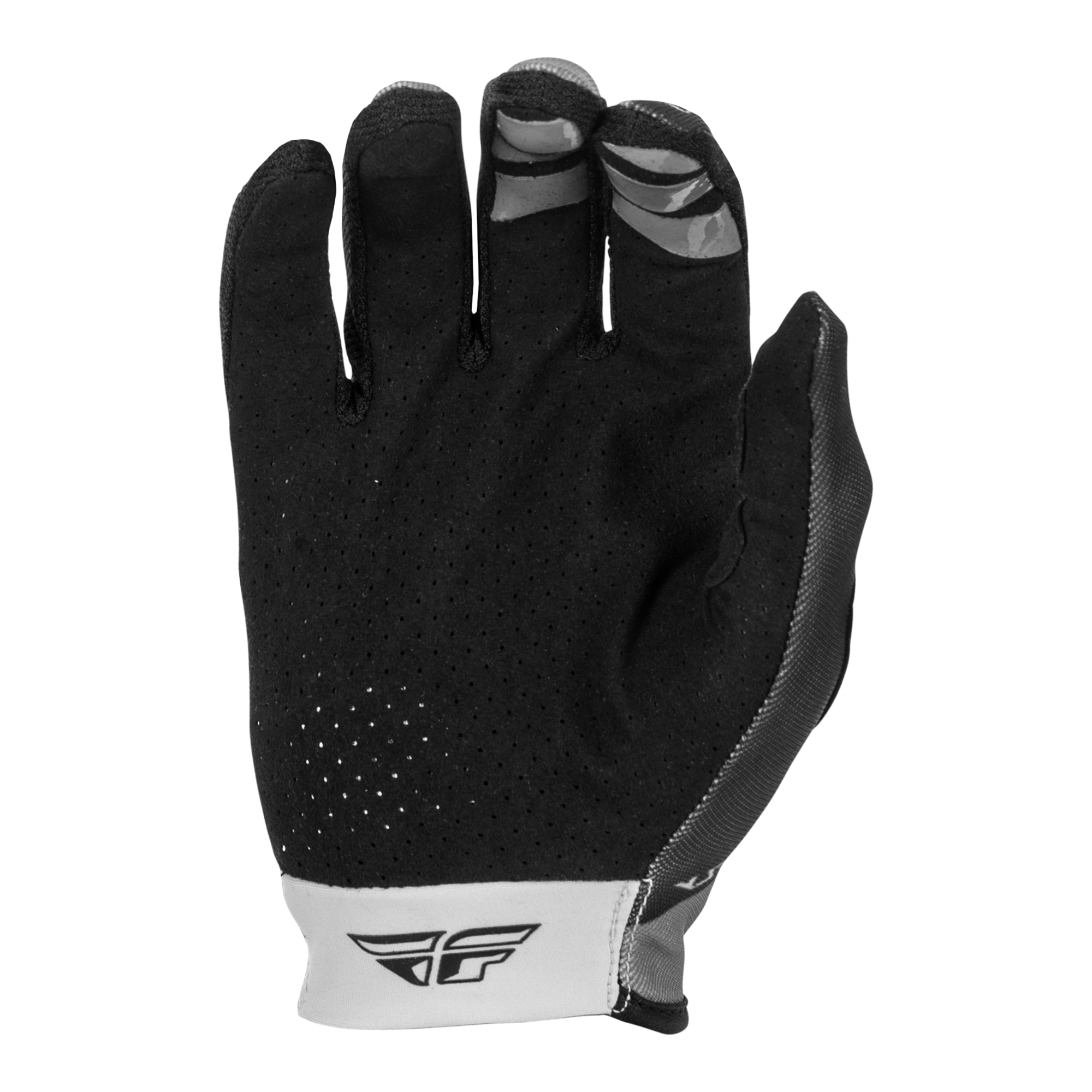Fly Racing Lite MX Gloves Grey / Black - FREE UK Shipping, FREE 365 Day Returns | Moto Central